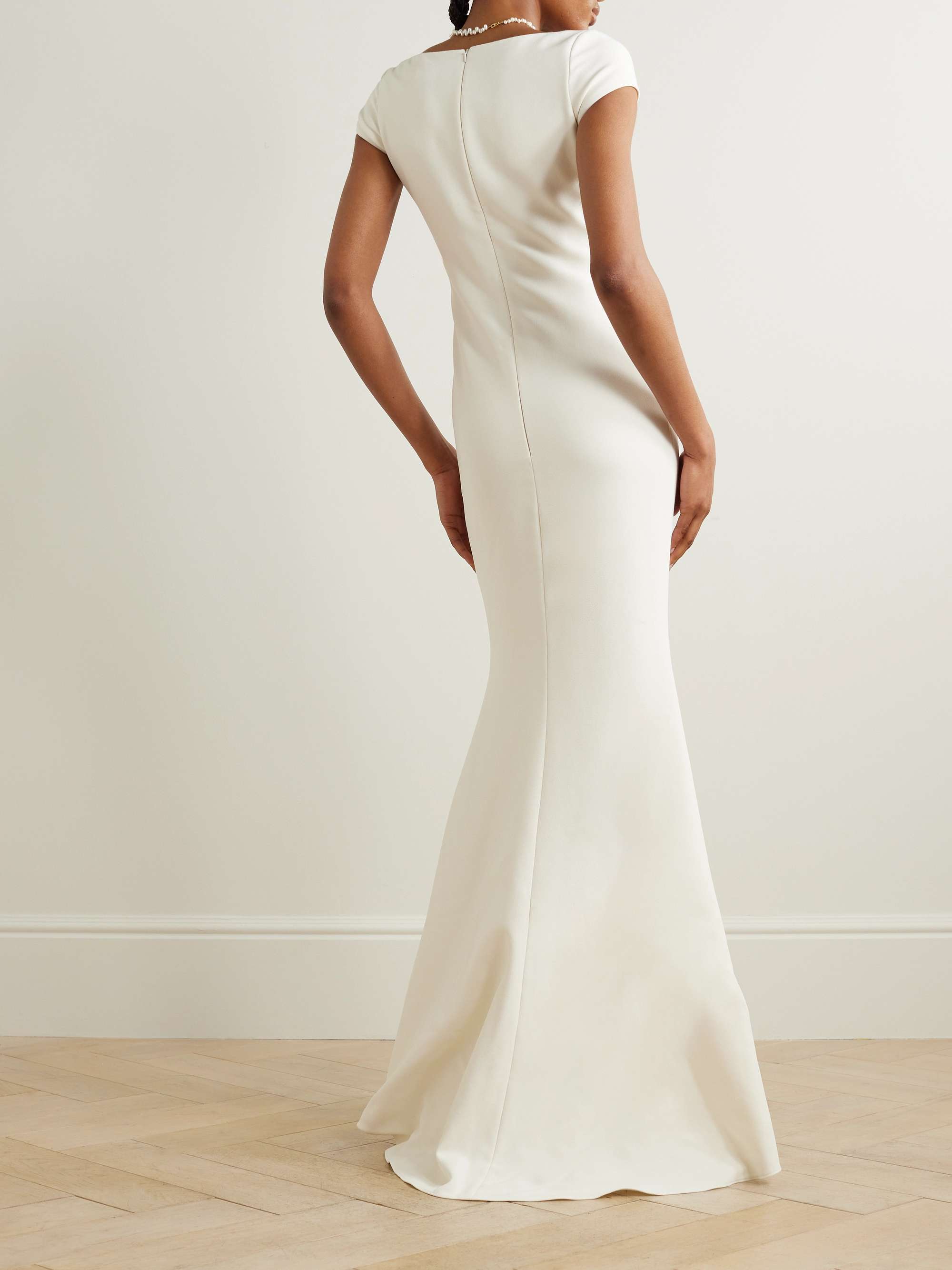 SAFIYAA Crepe gown