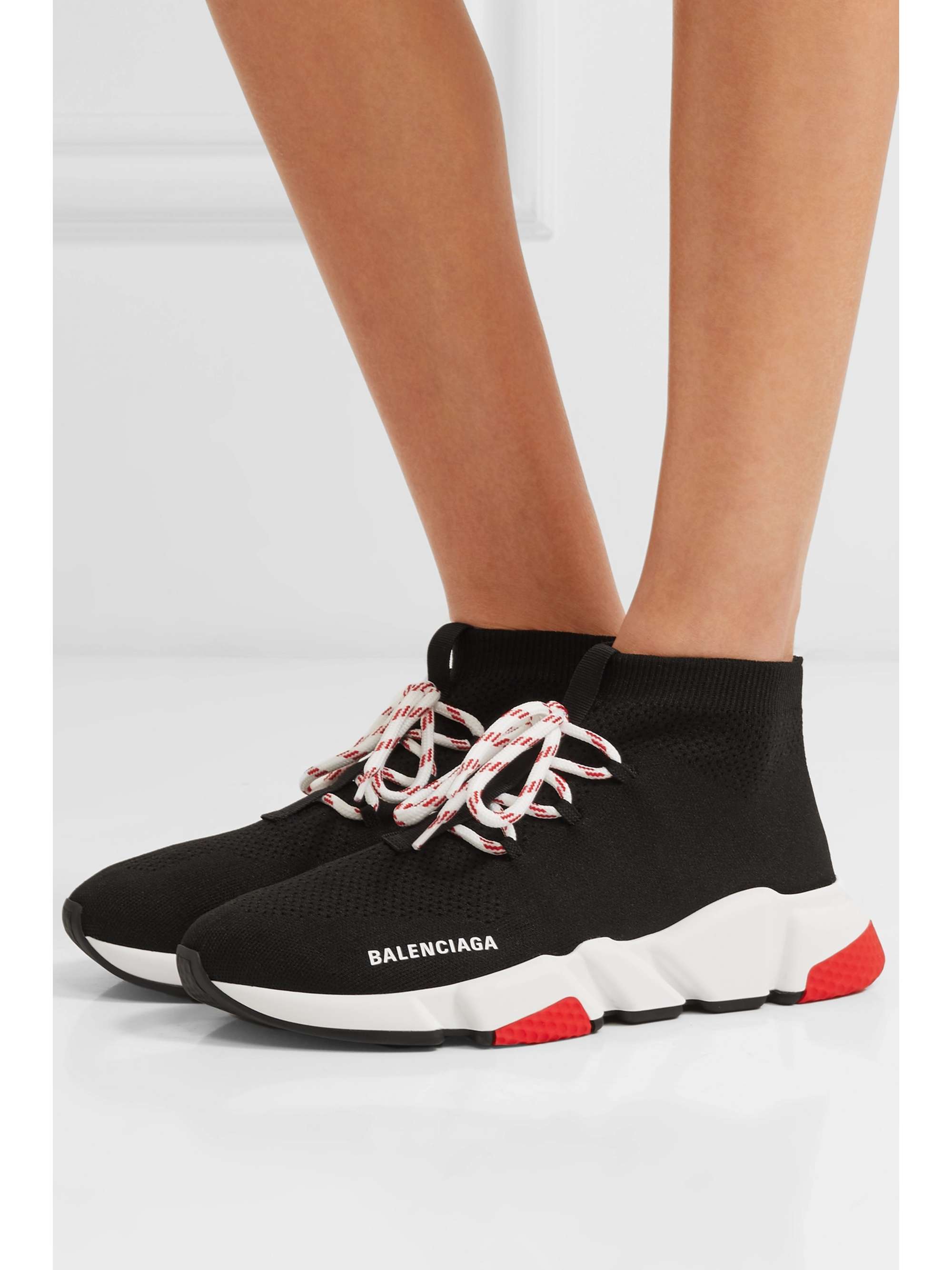 balenciaga speed trainer high