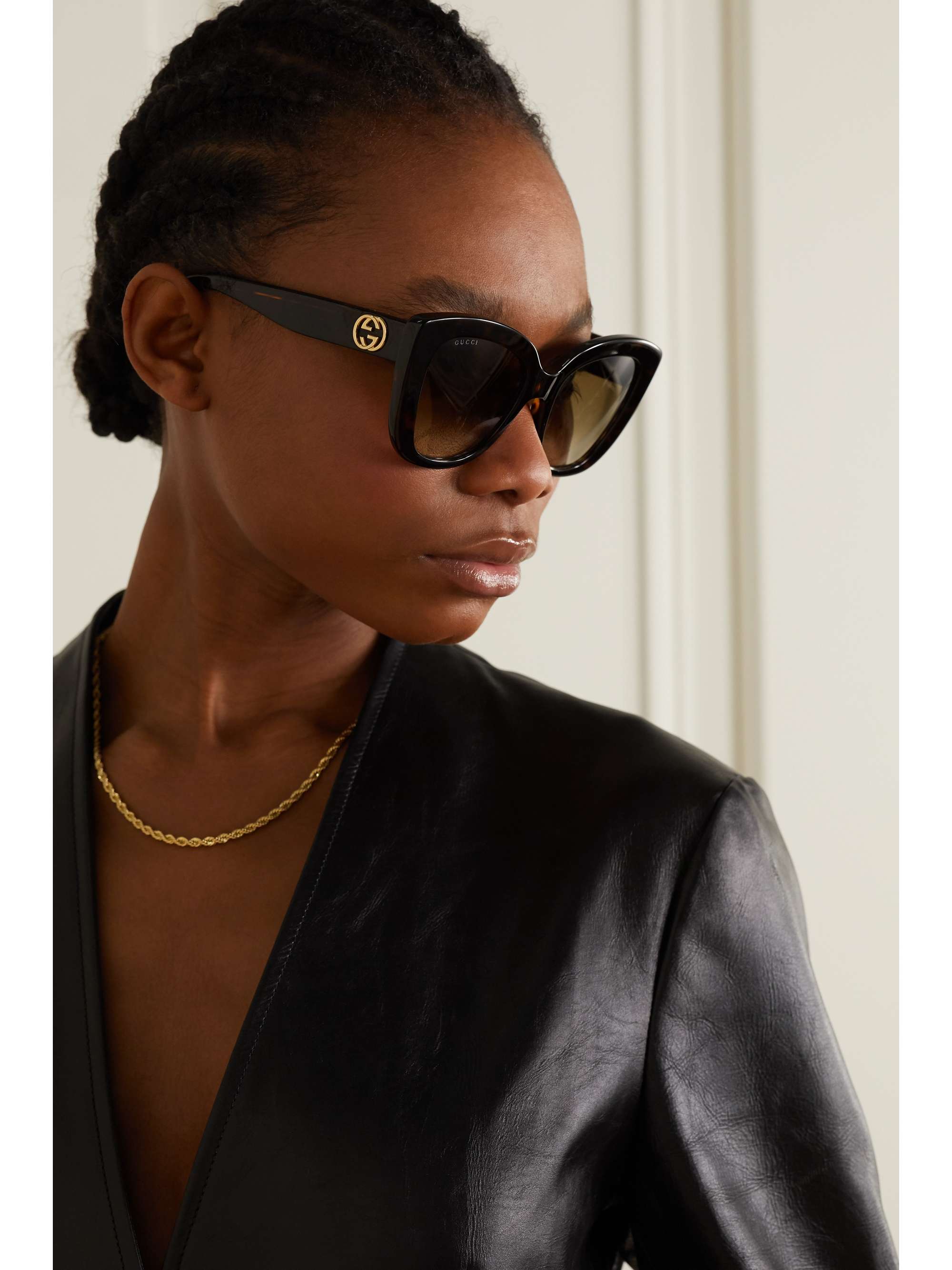 gucci acetate sunglasses