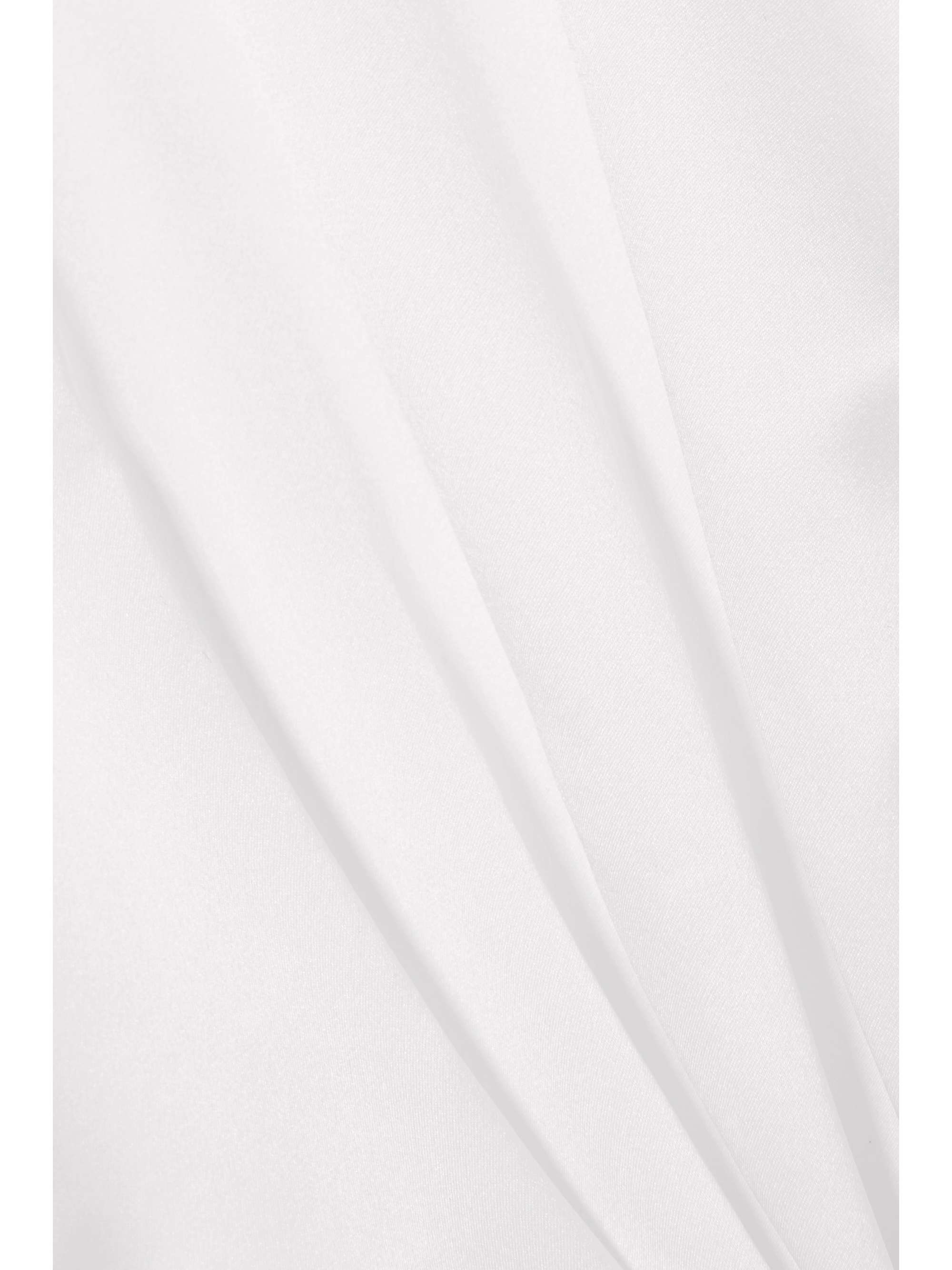 EMILIA WICKSTEAD Beatrice bow-embellished ruched silk-satin gown