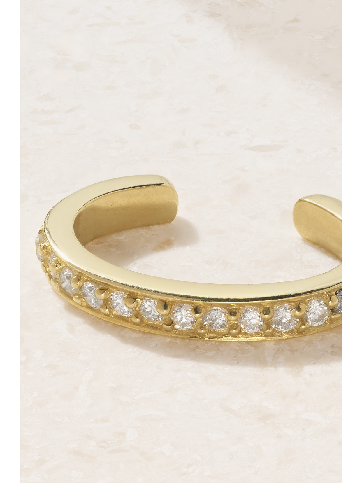 Anita Ko 18-karat Gold Diamond Ear Cuff In Gold