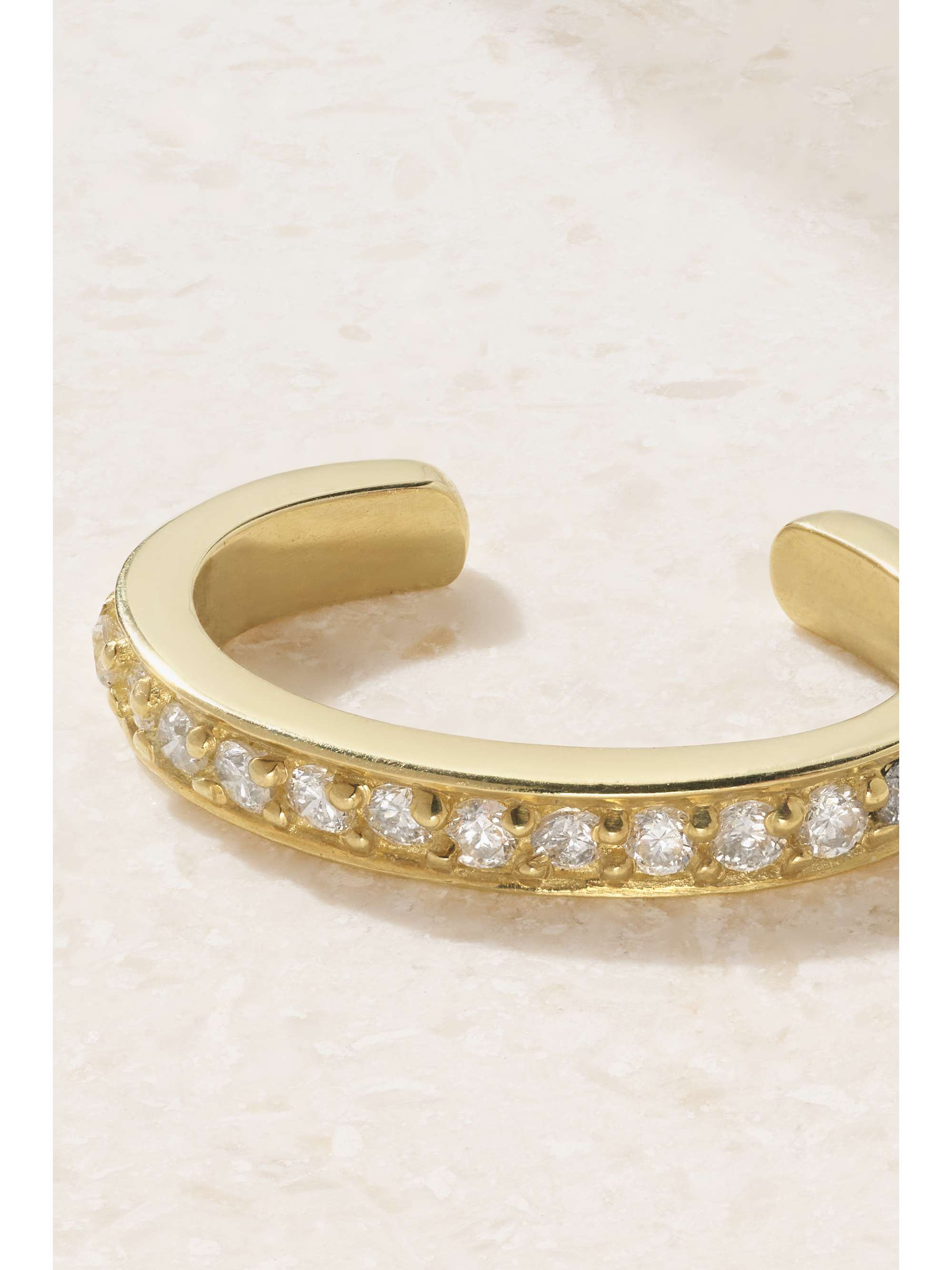ANITA KO 18-karat gold diamond ear cuff