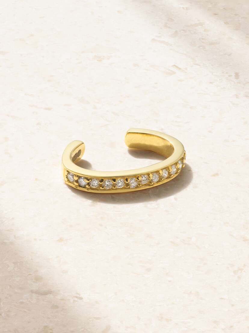 Anita Ko 18-karat Gold Diamond Ear Cuff
