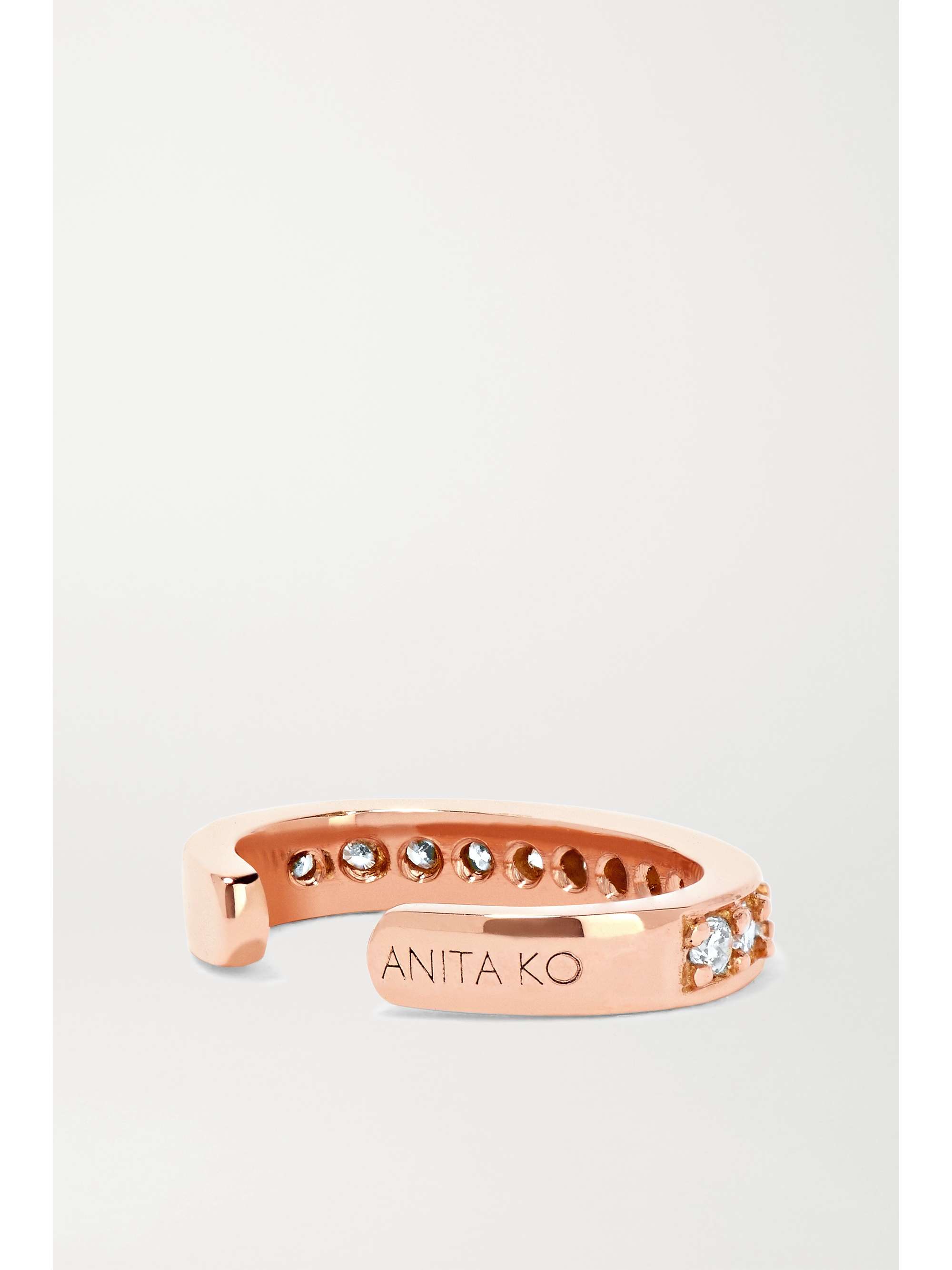 ANITA KO 18-karat gold diamond ear cuff