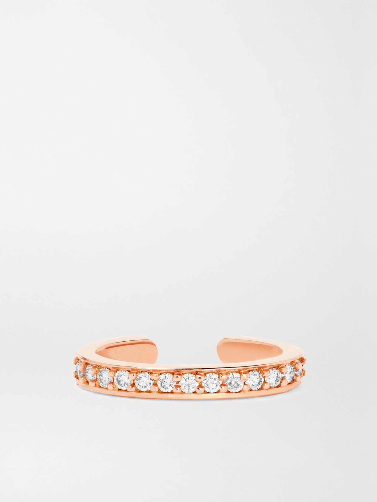 Anita Ko Women's 18k Rose Gold Diamond Pavé Ear Cuff