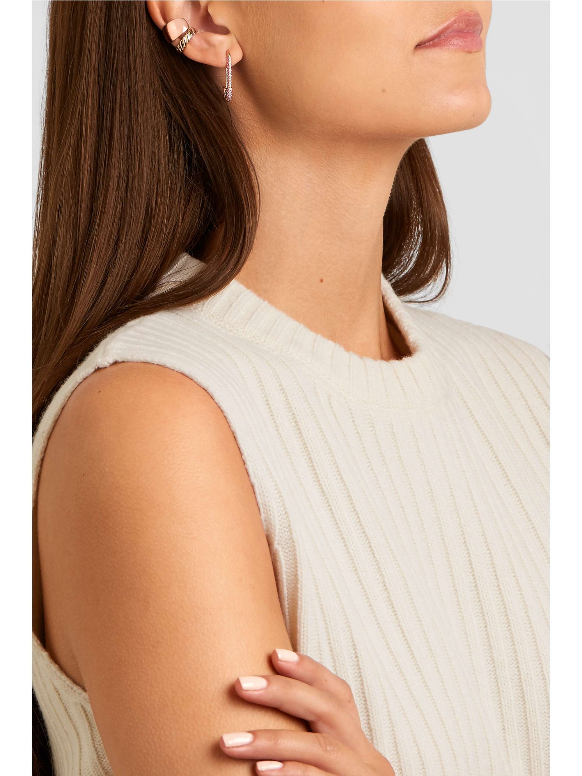 ANITA KO Galaxy 18-karat rose gold ear cuff