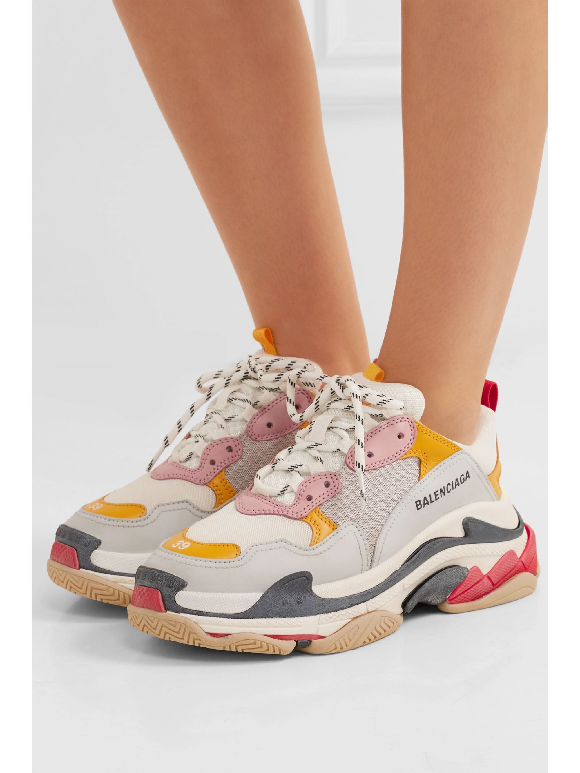 net a porter balenciaga triple s