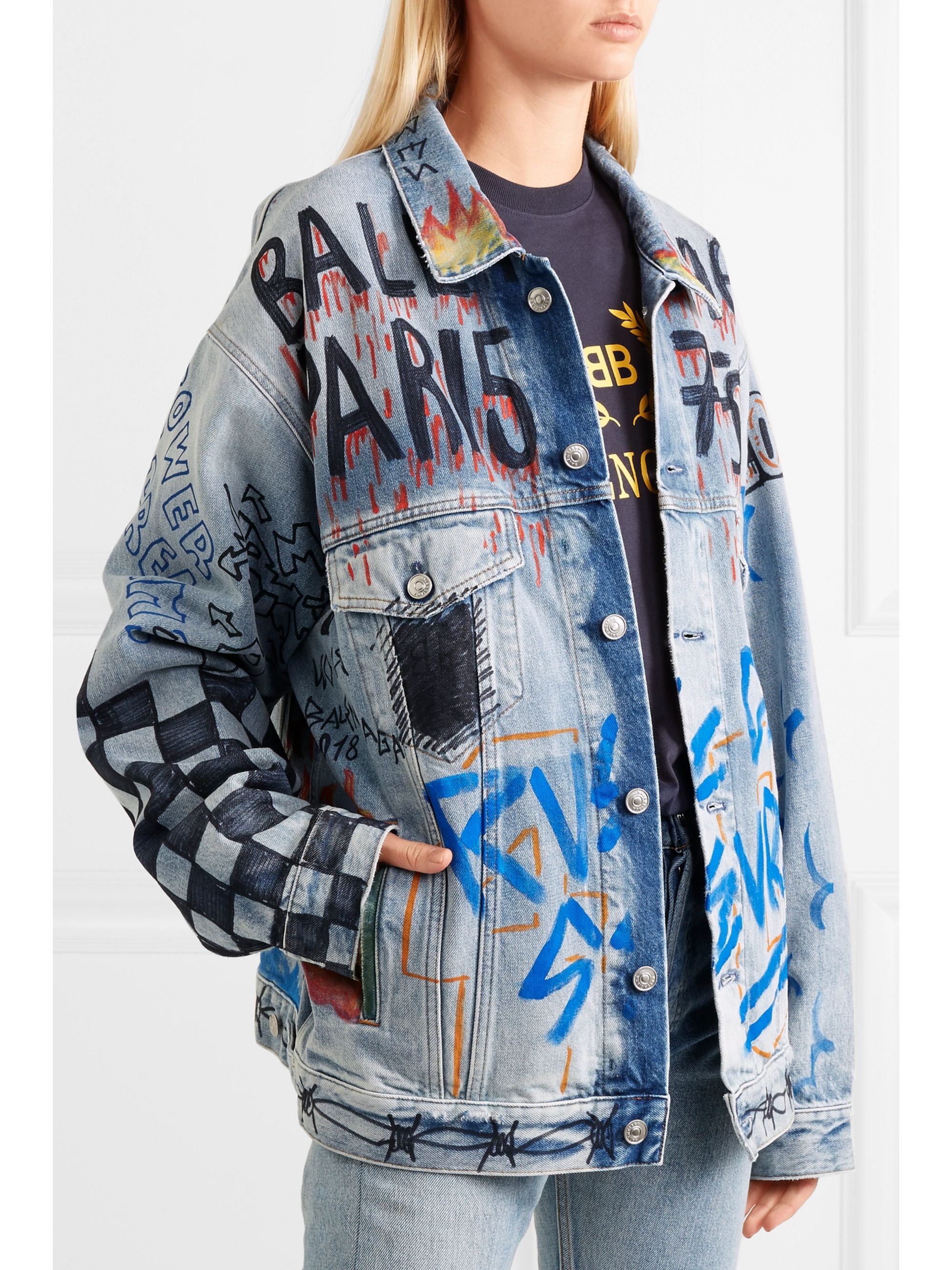 balenciaga oversized jeans