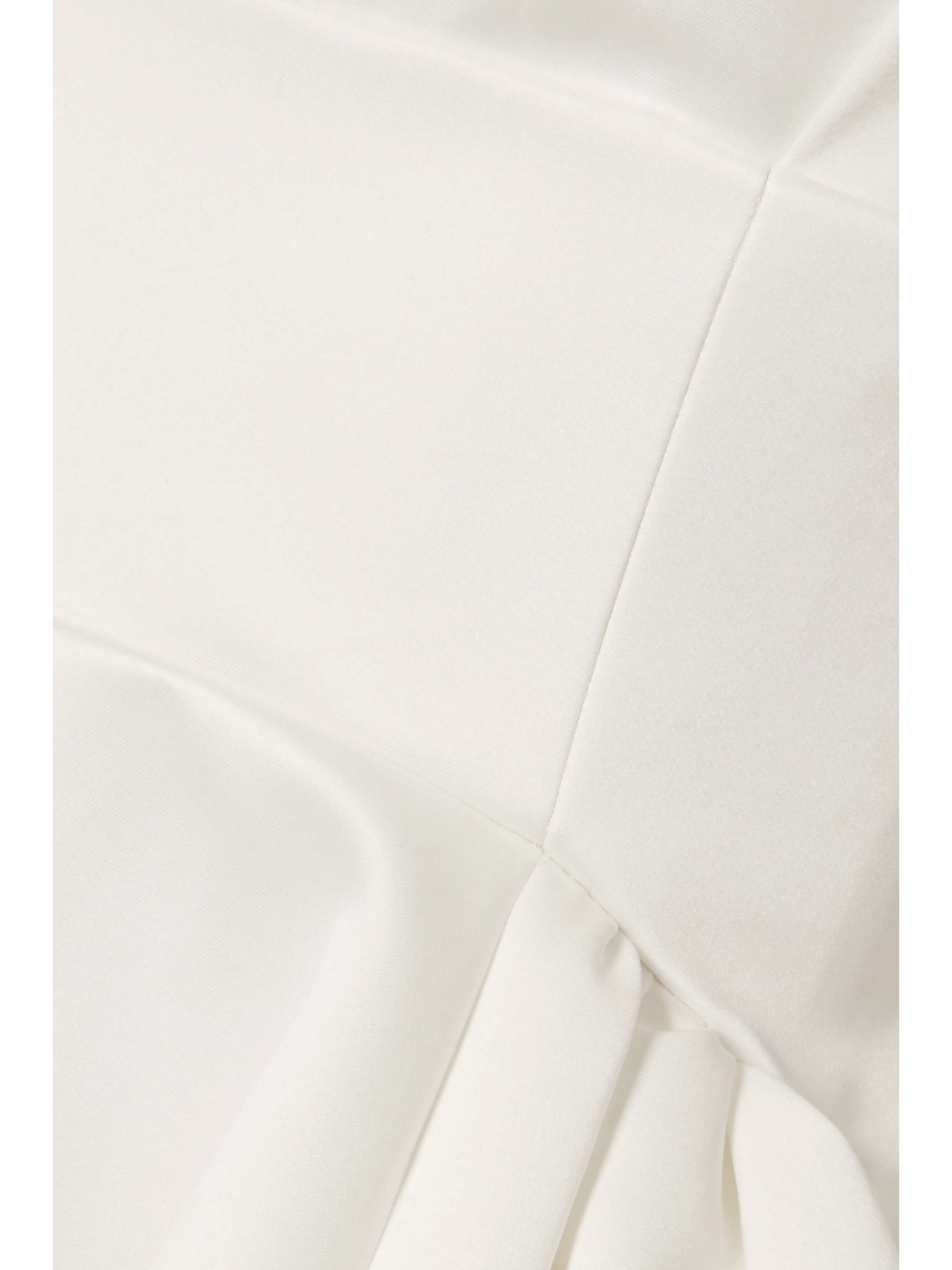 EMILIA WICKSTEAD Diamond duchesse-satin gown