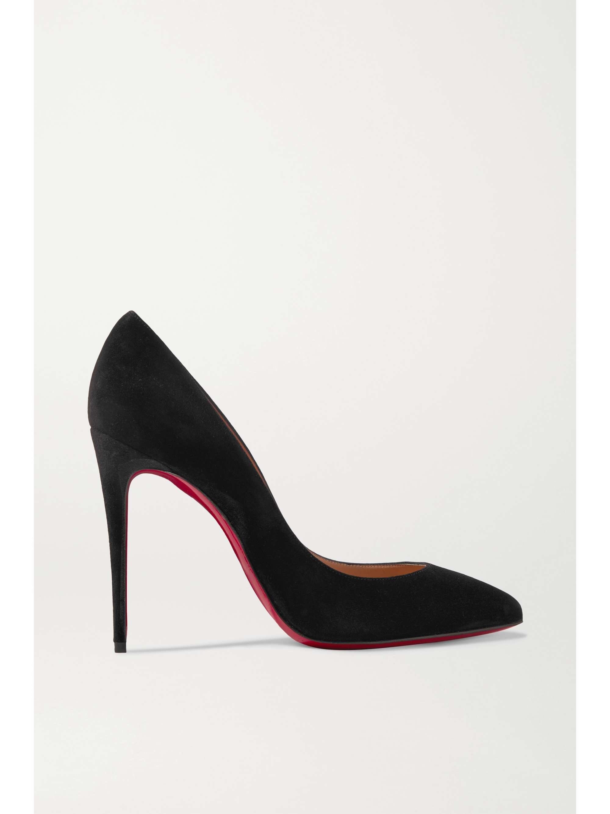 christian louboutin suede pumps
