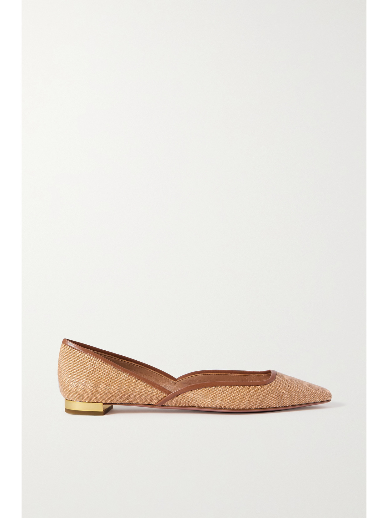 aquazzura maia flats