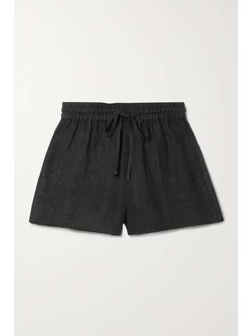 shorts de tela mujer