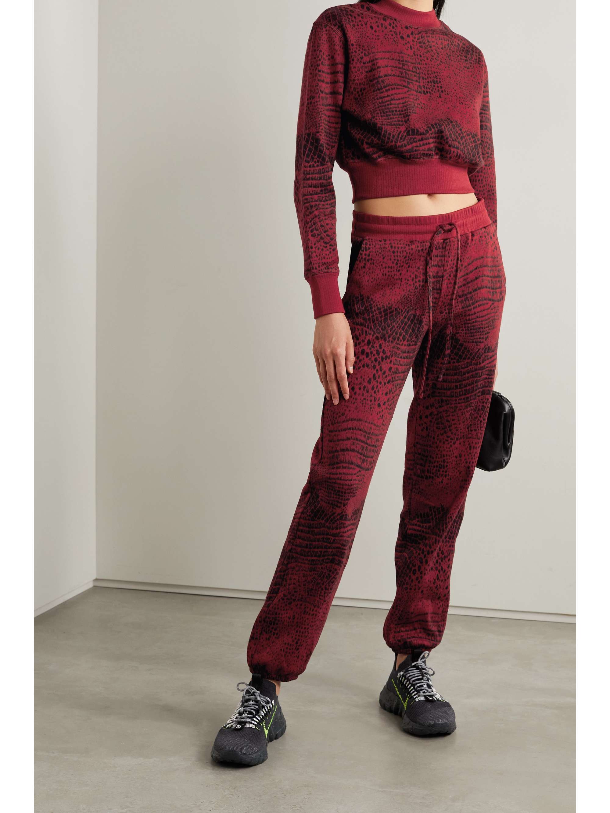 Red Caiman Hyper Reality jacquard-knit 