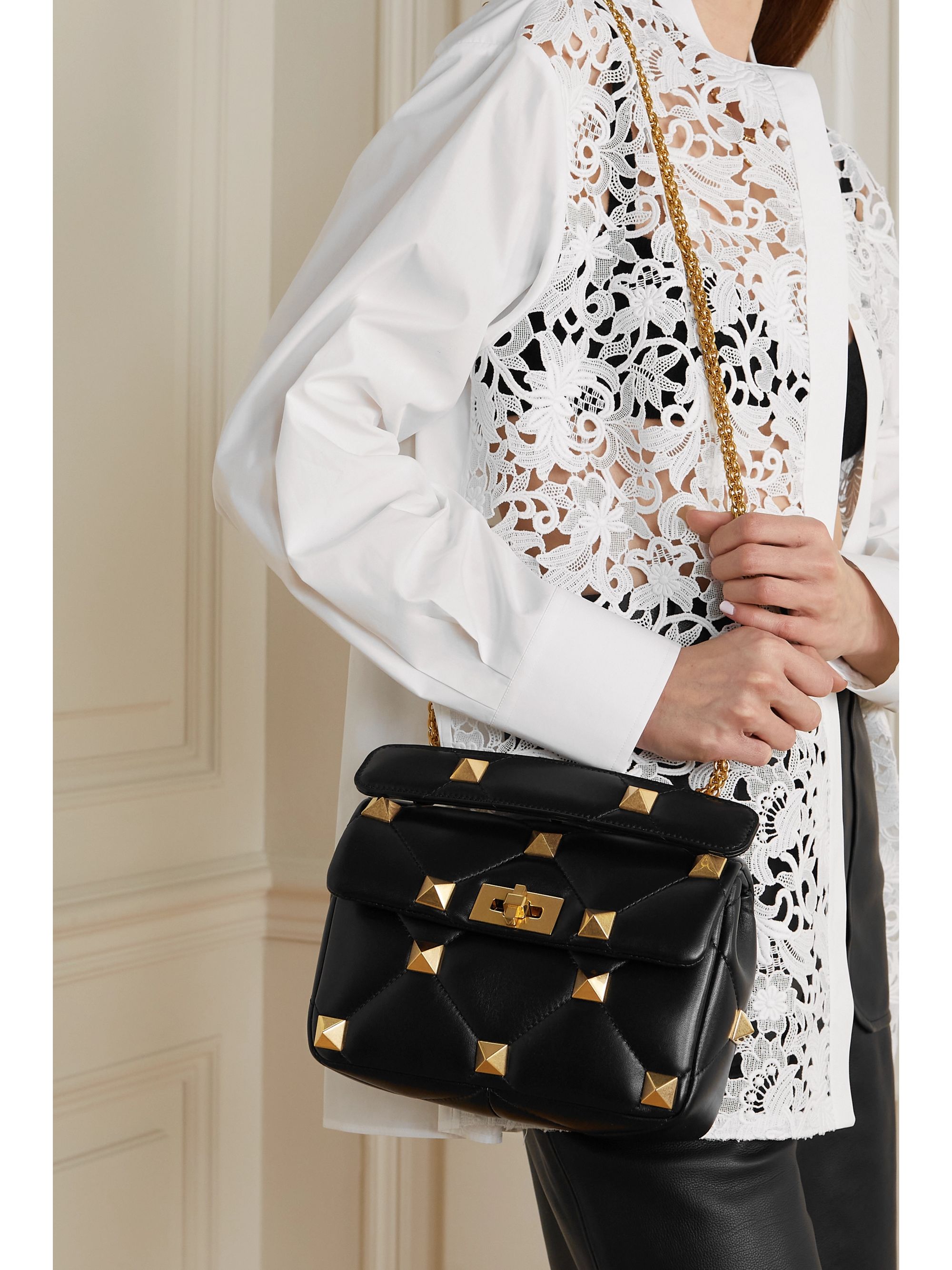 valentino one stud shoulder bag