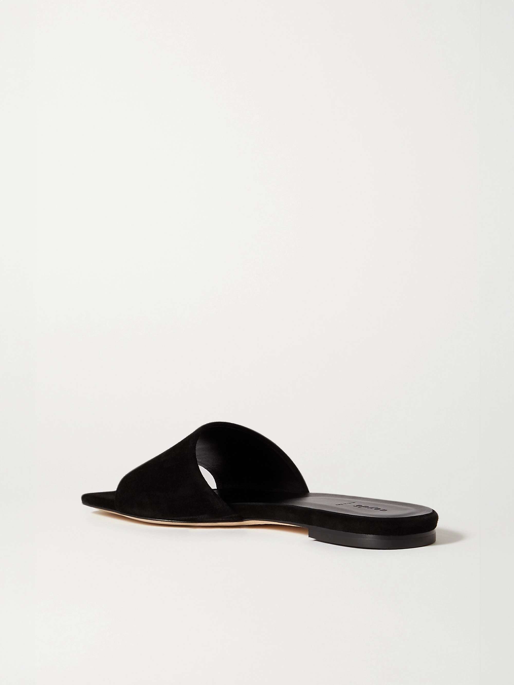 AEYDE Anna snake-effect leather slides