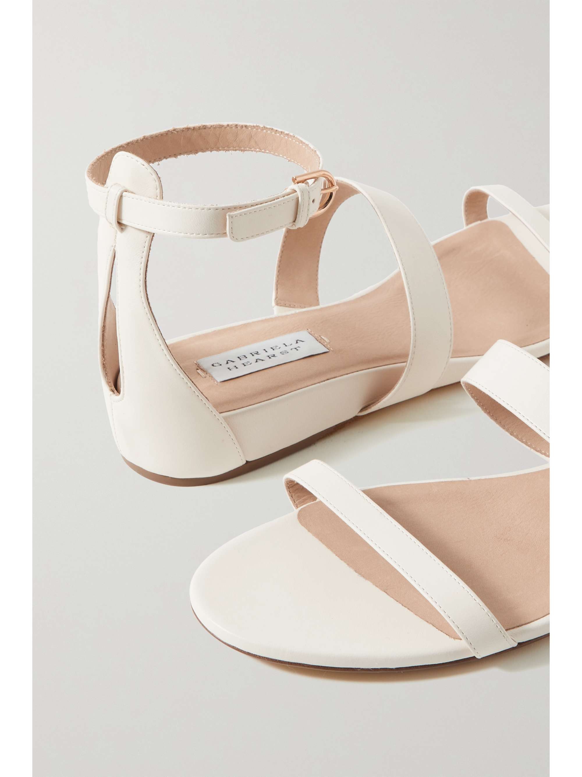 GABRIELA HEARST Lekker leather wedge sandals