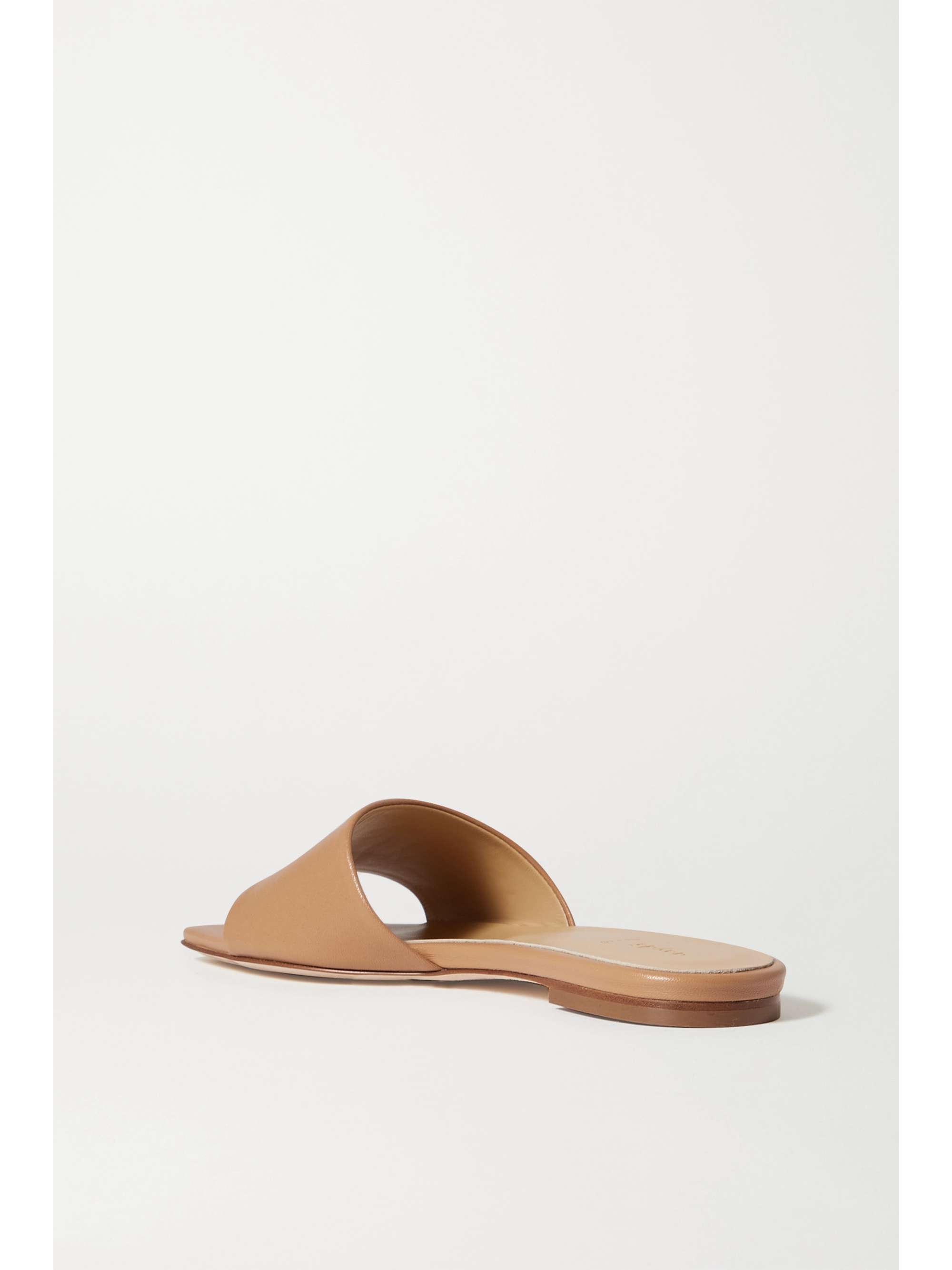 AEYDE Anna snake-effect leather slides