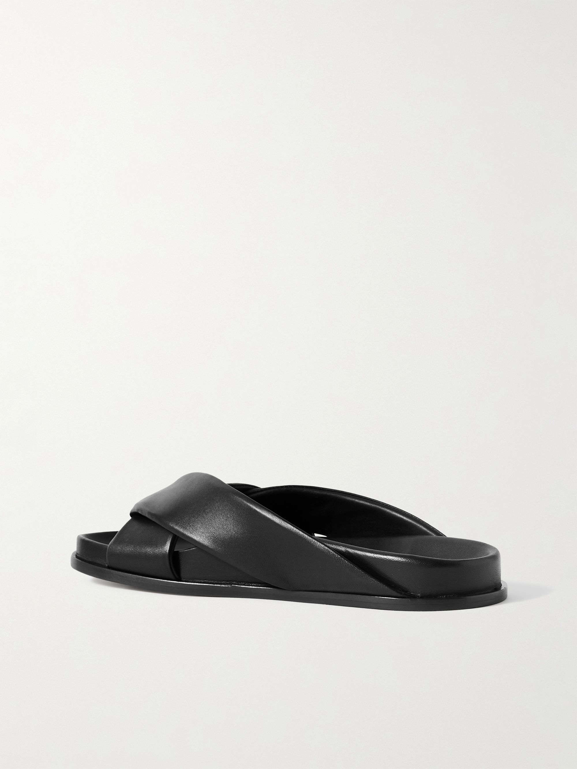 emme parsons leather slides