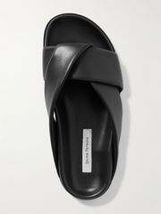 emme parsons leather slides