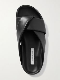 emme parsons leather slides