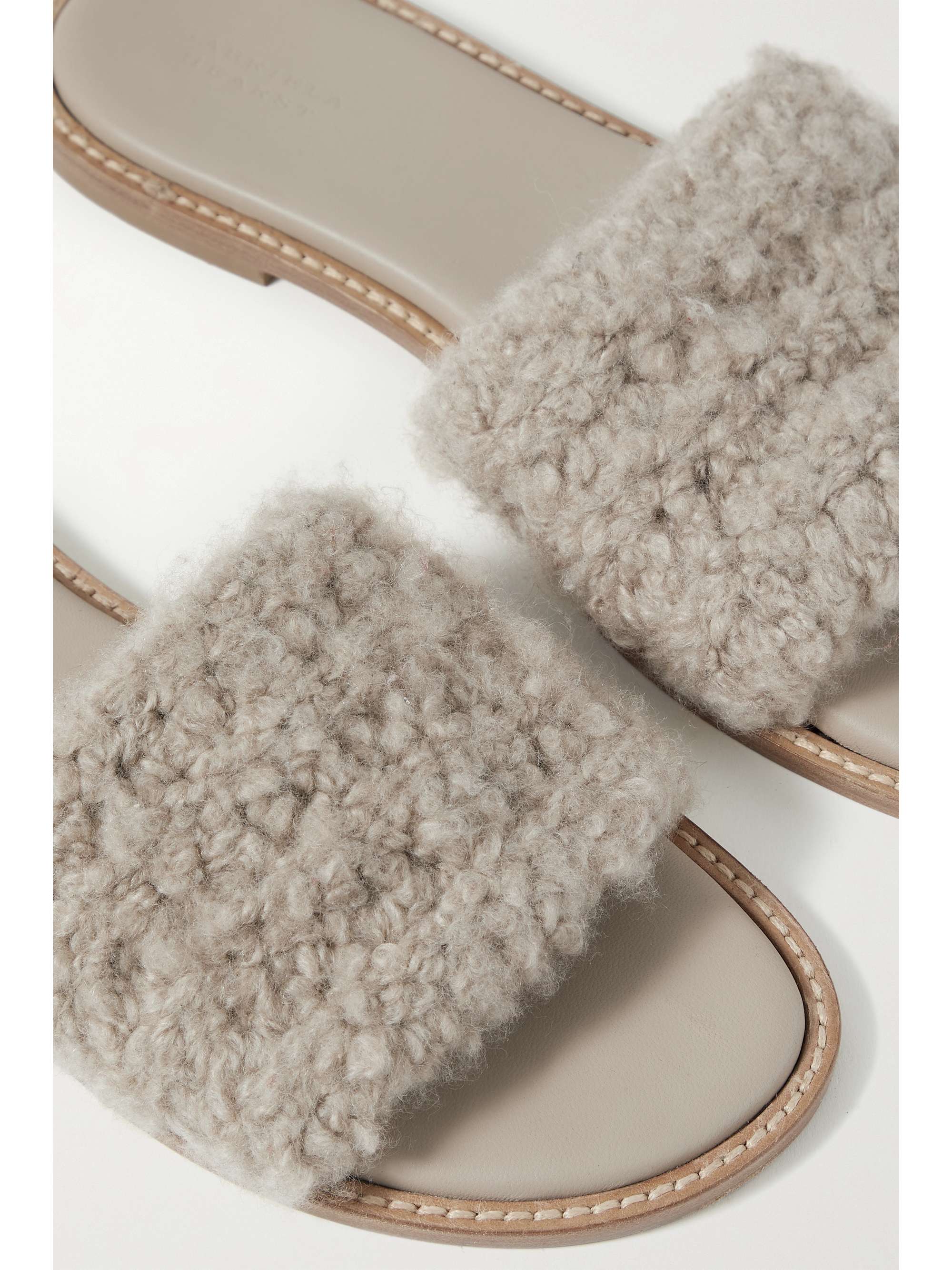 GABRIELA HEARST Ballast cashmere slides