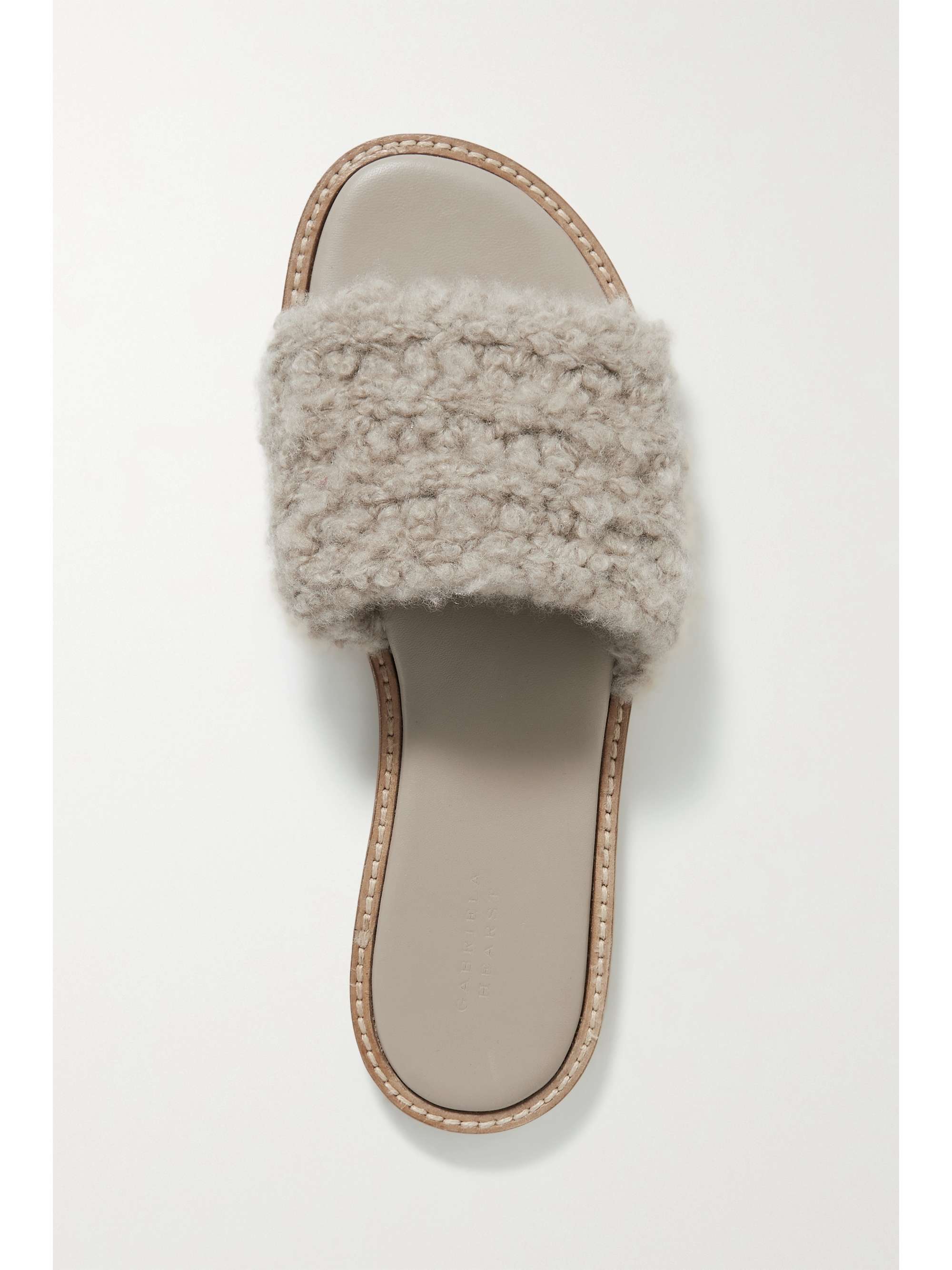 GABRIELA HEARST Ballast cashmere slides