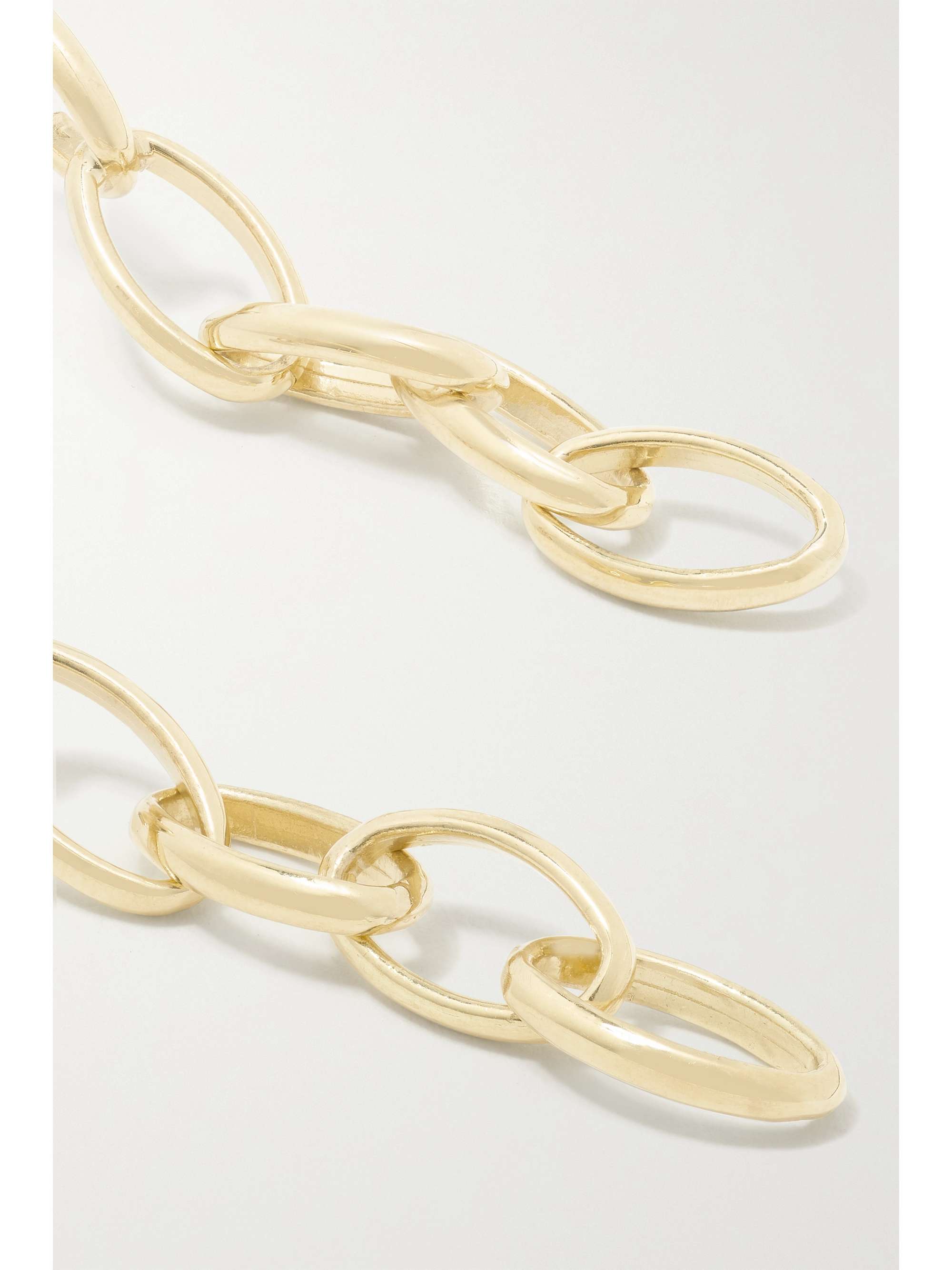 JENNIFER MEYER Medium Edith 18-karat gold earrings