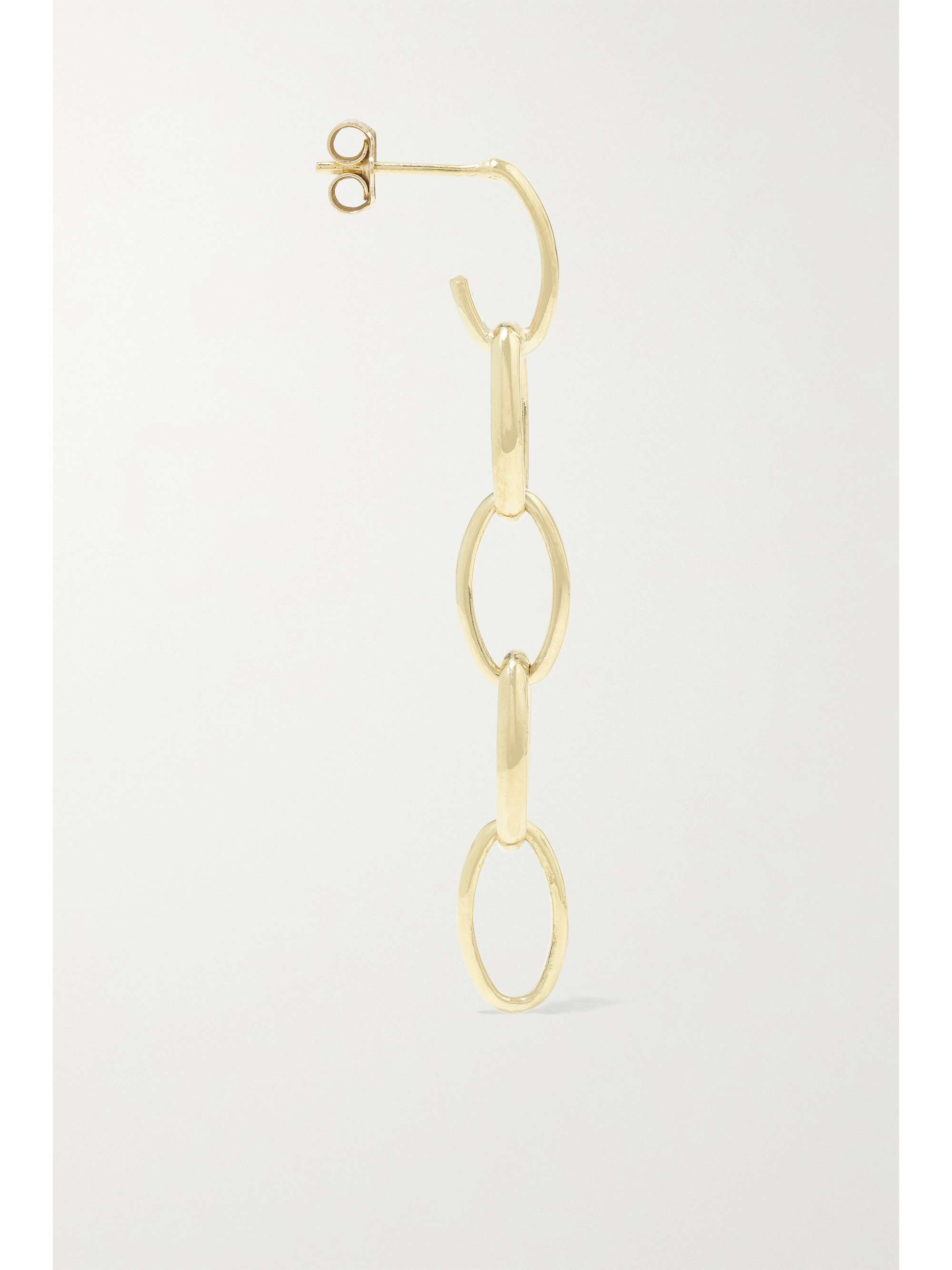 JENNIFER MEYER Medium Edith 18-karat gold earrings