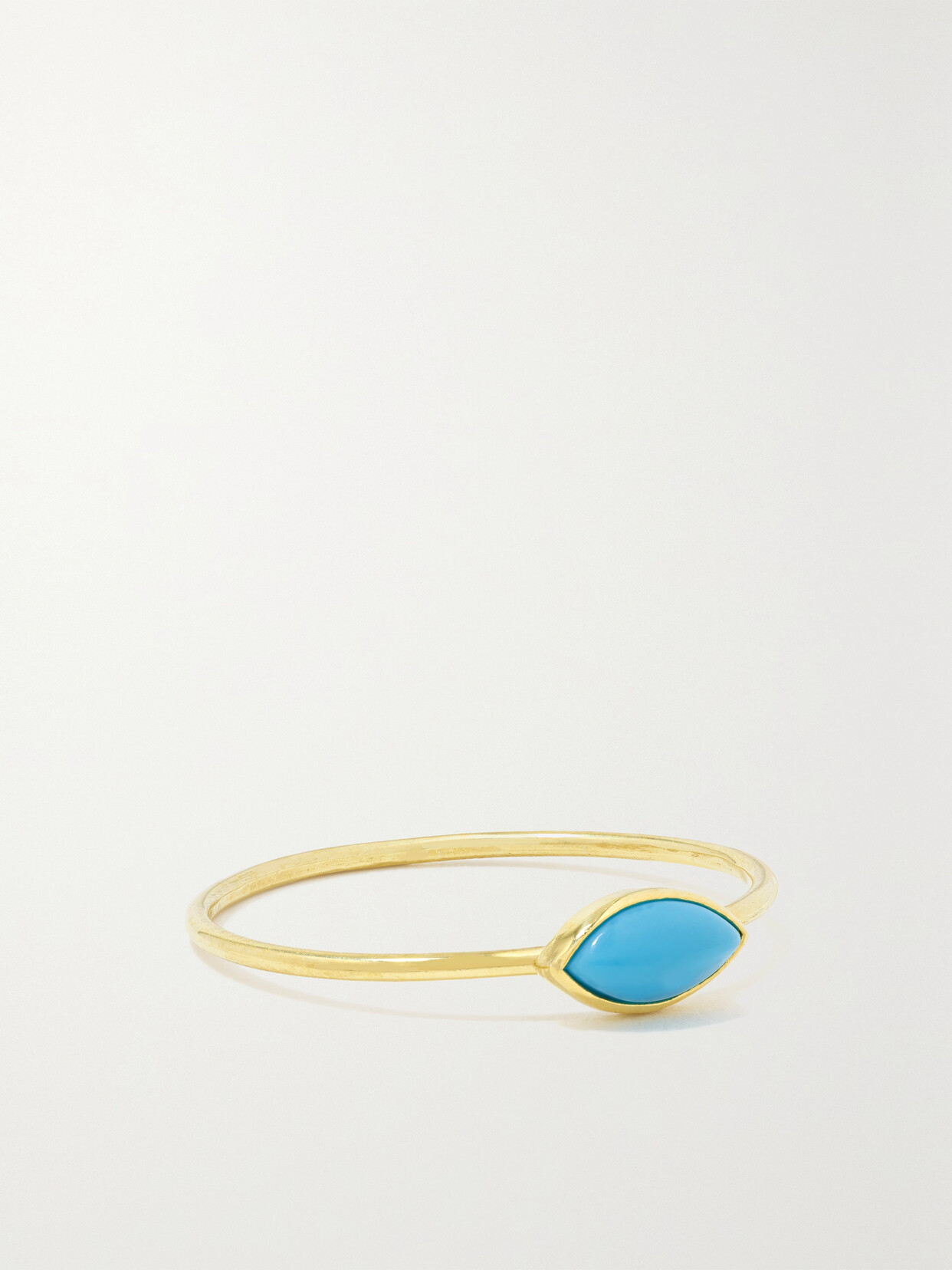 Jennifer Meyer 18-karat Gold Turquoise Ring - 7