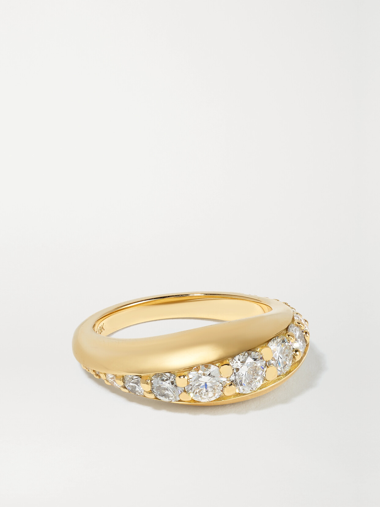 Melissa Kaye Remi 18-karat  Diamond Ring