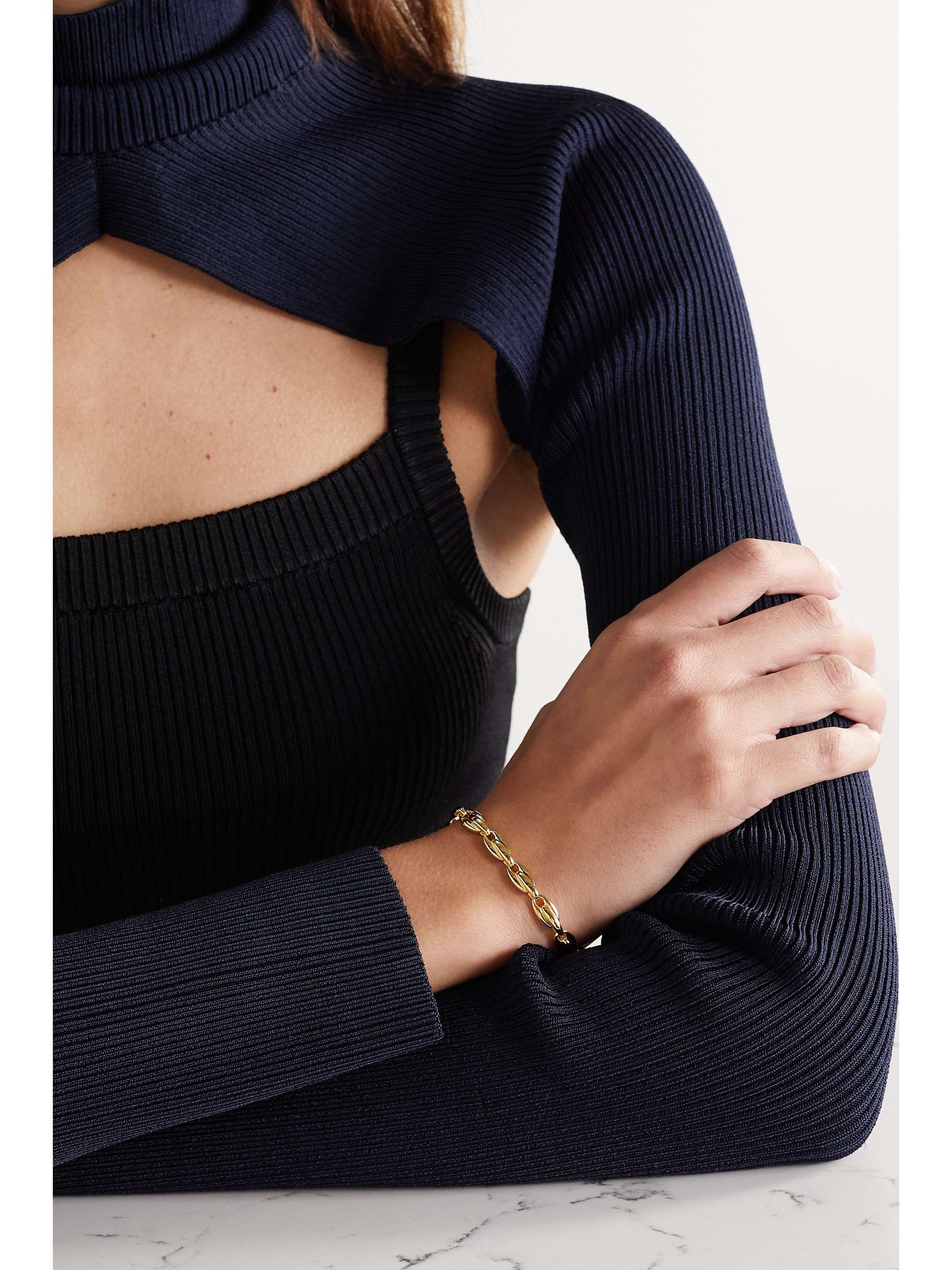 MELISSA KAYE Ada 18-karat gold bracelet