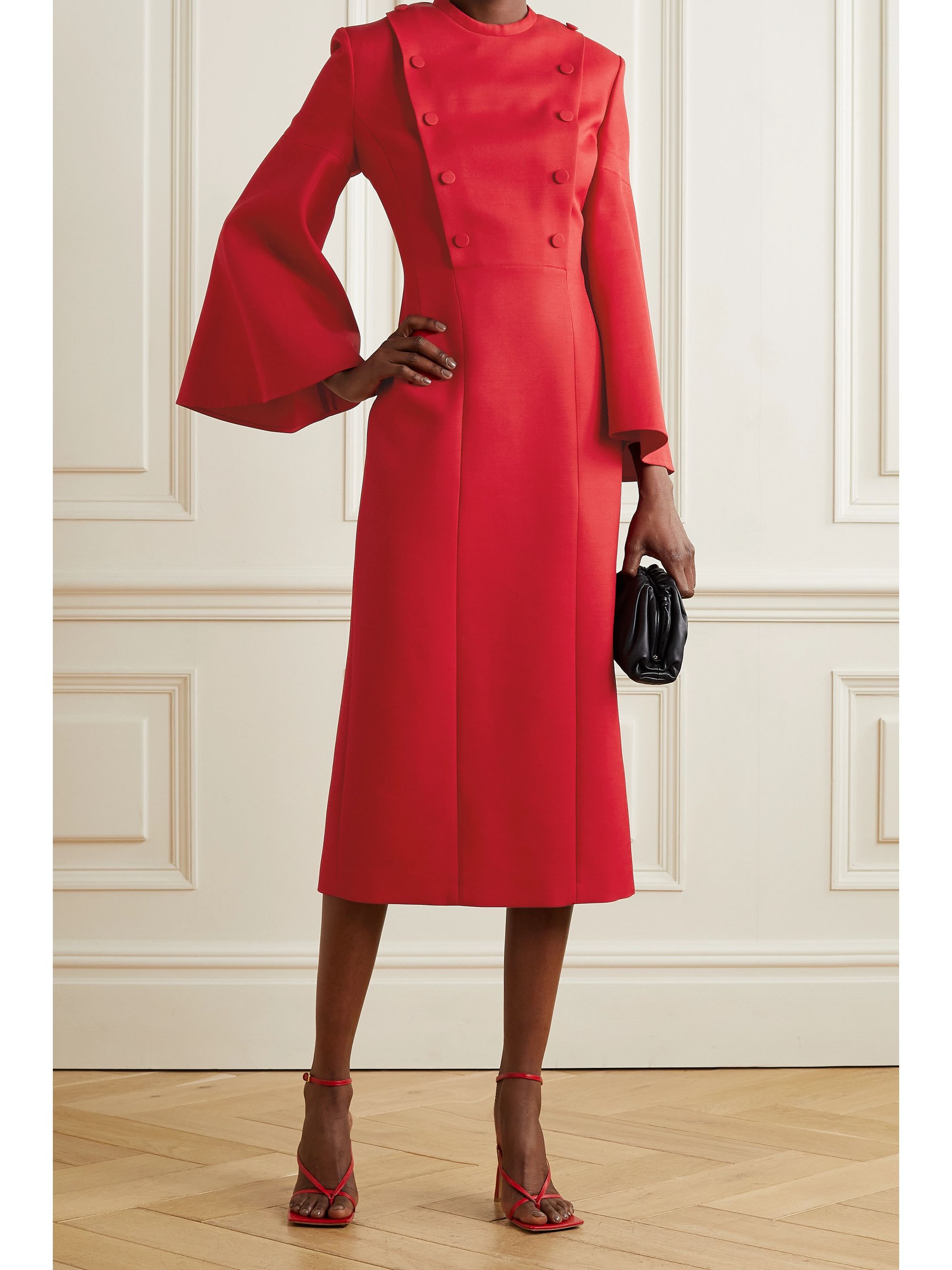 fendi midi dress