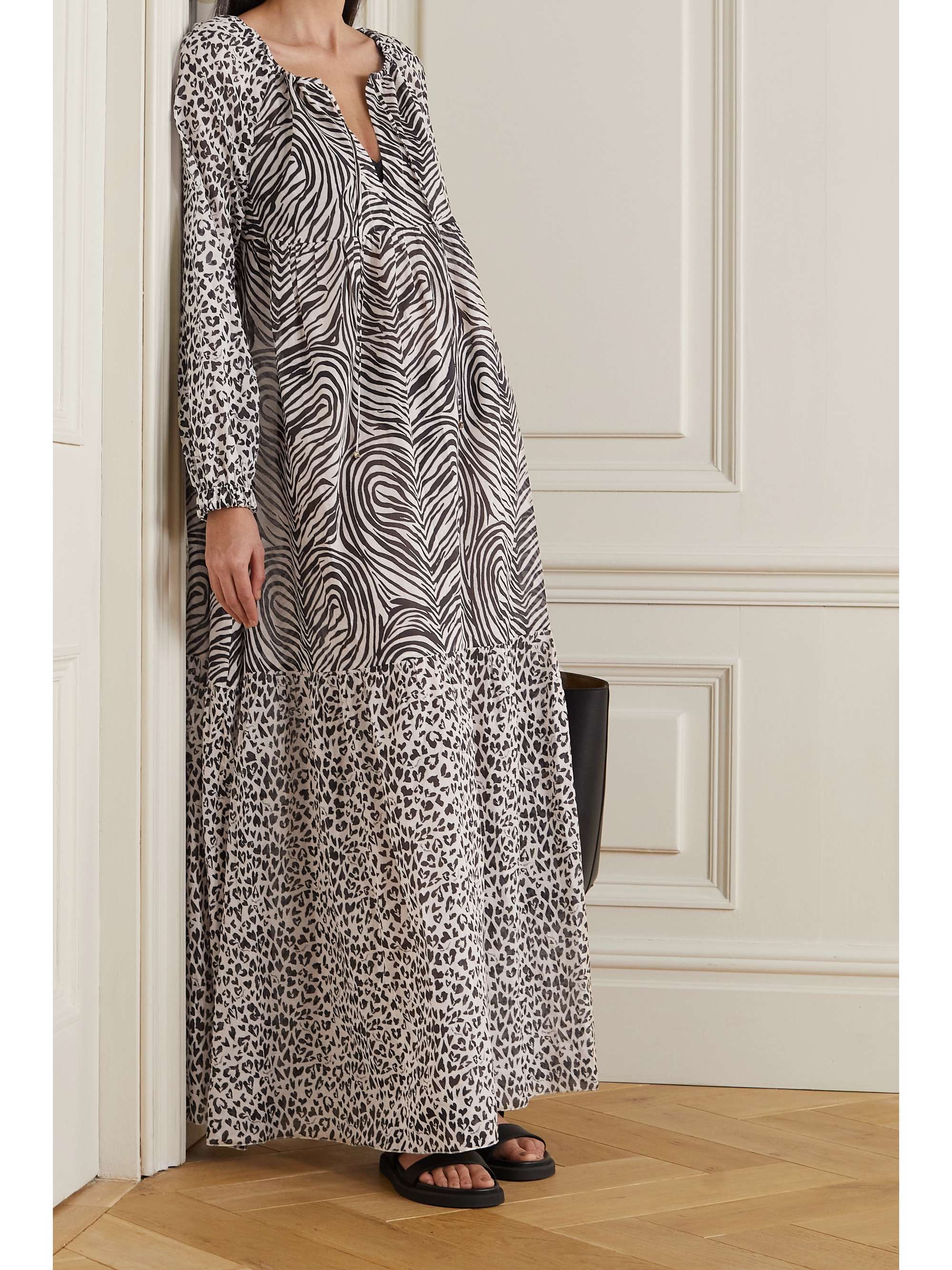 NET SUSTAIN animal-print organic cotton 