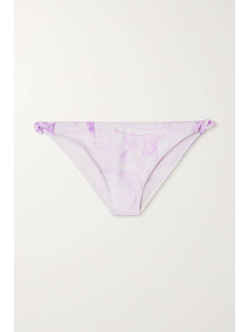 Ganni Printed Bikini Briefs