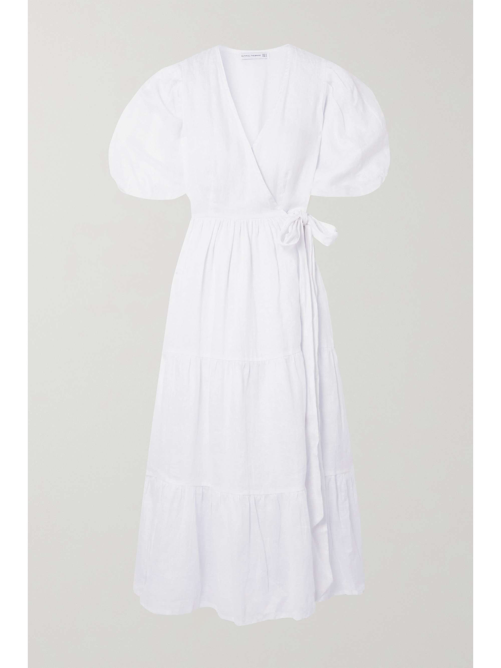 white linen wrap