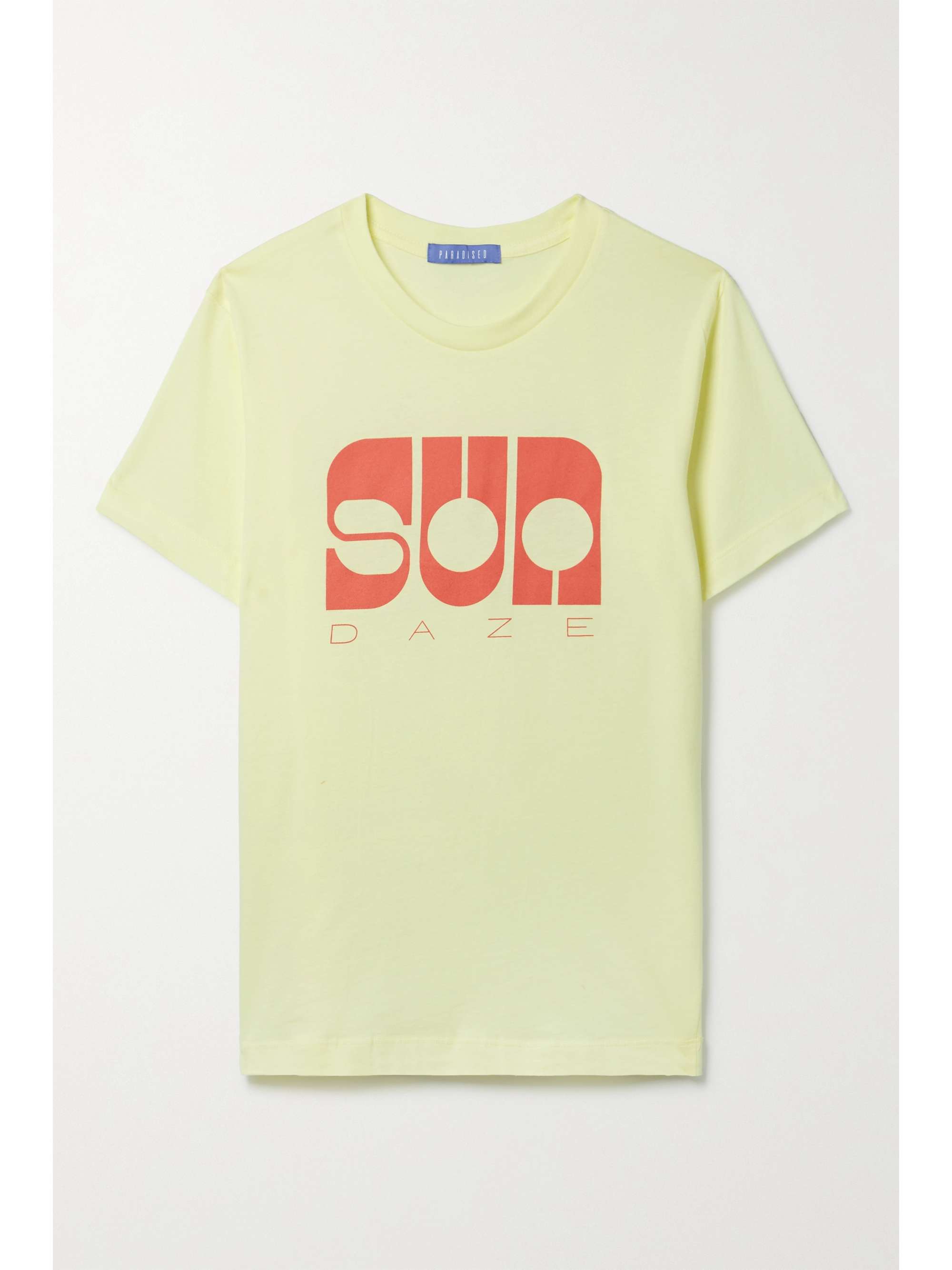 pastel yellow t shirt