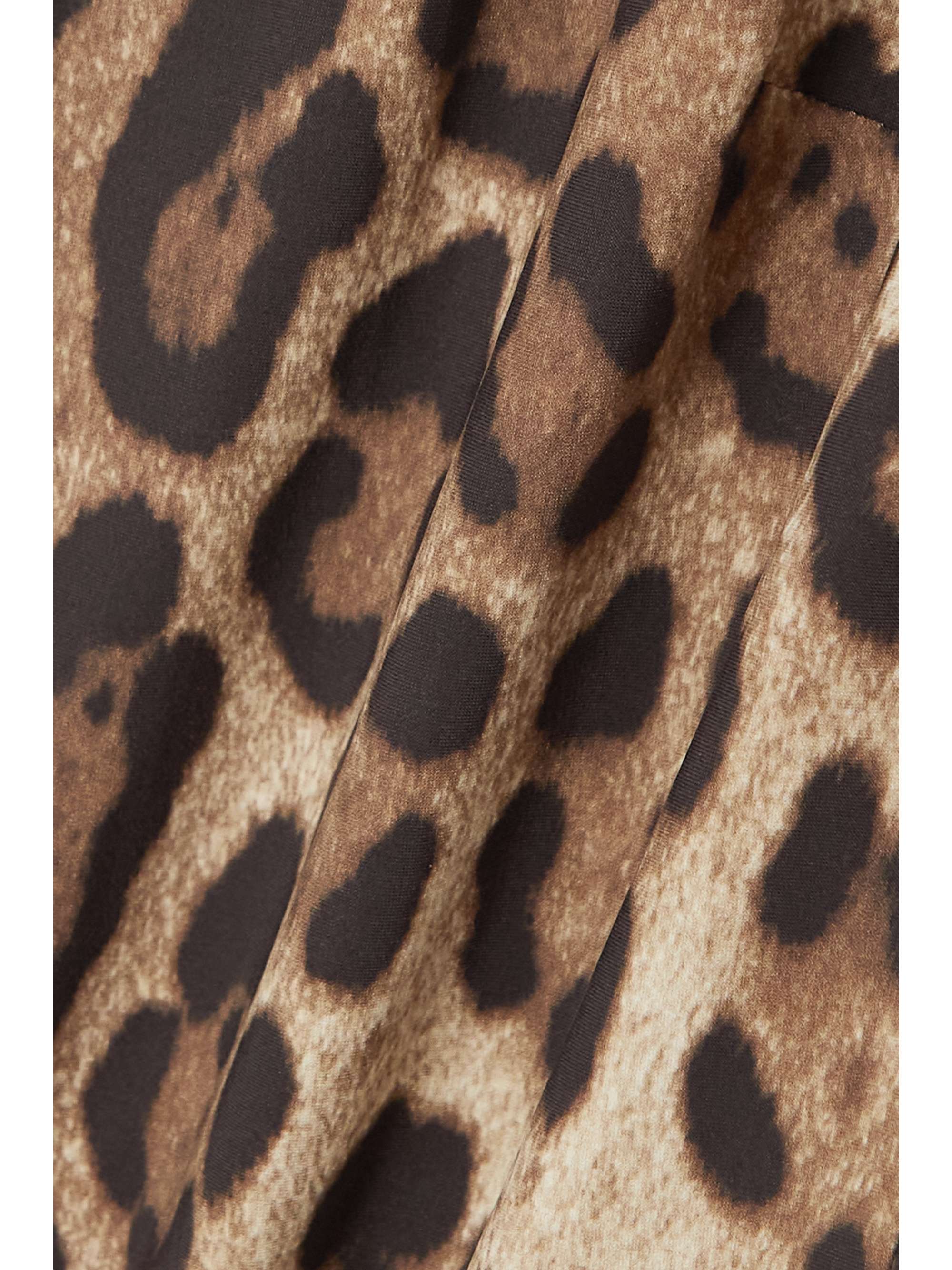 DOLCE&GABBANA Leopard-print swimsuit