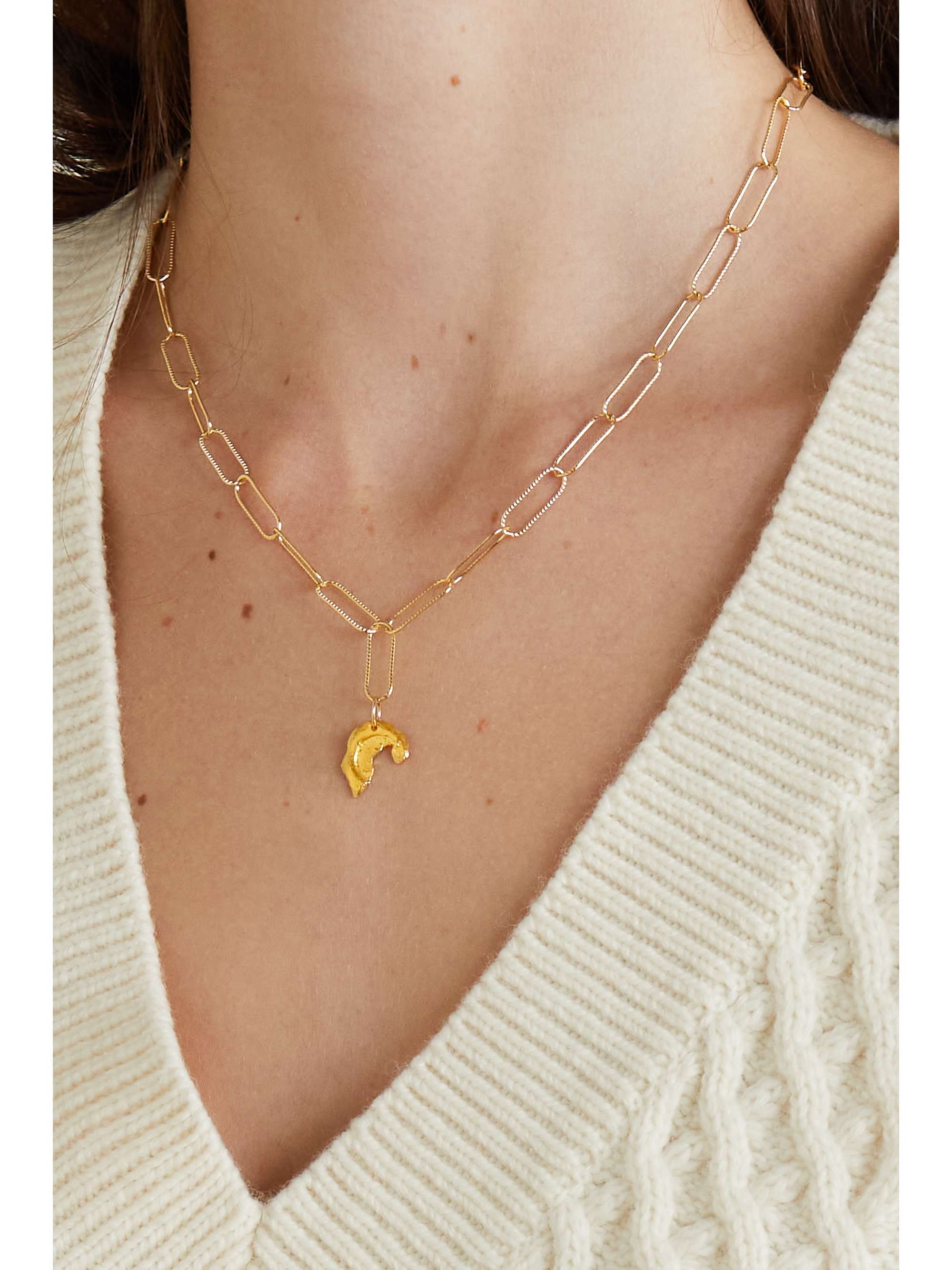 ALIGHIERI Baby Odyssey gold-plated necklace