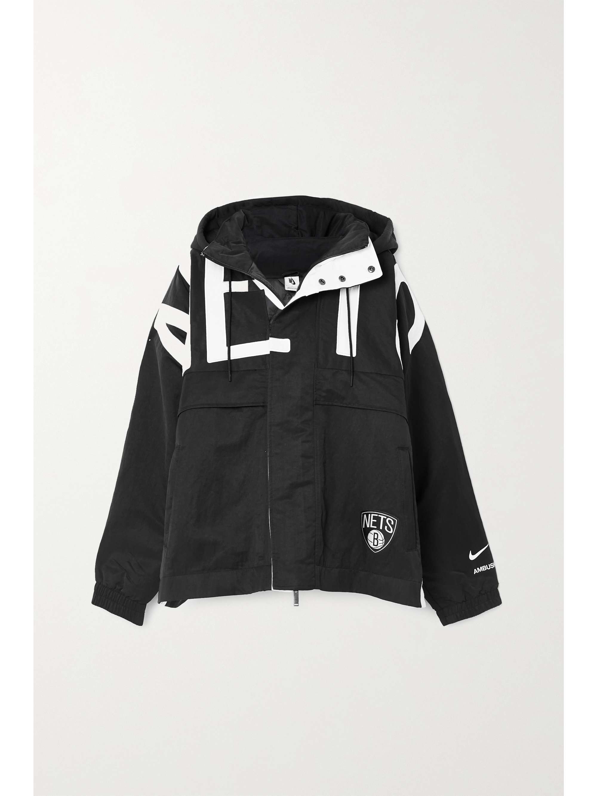 nike printed shell parka