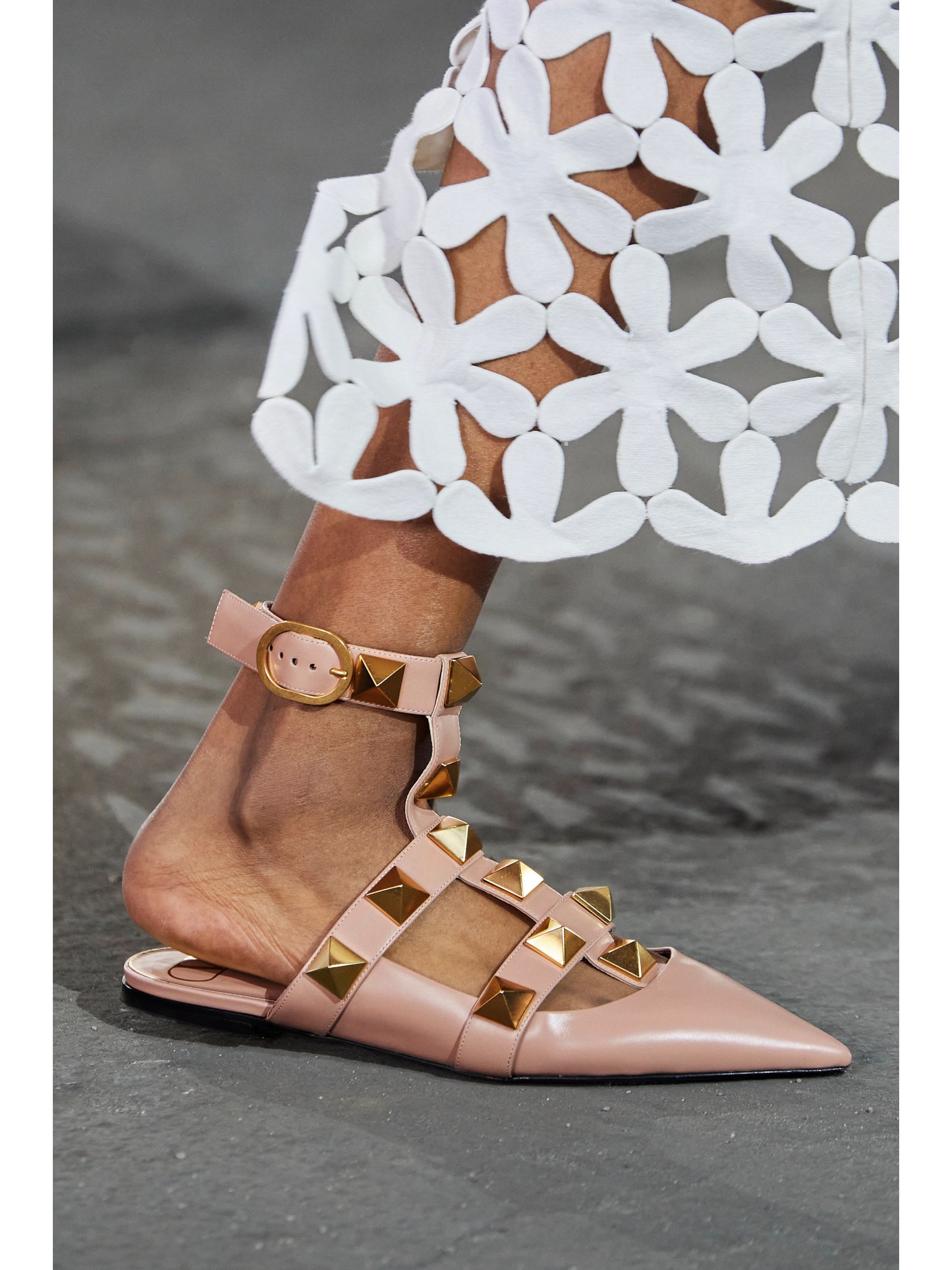 valentino roman flats