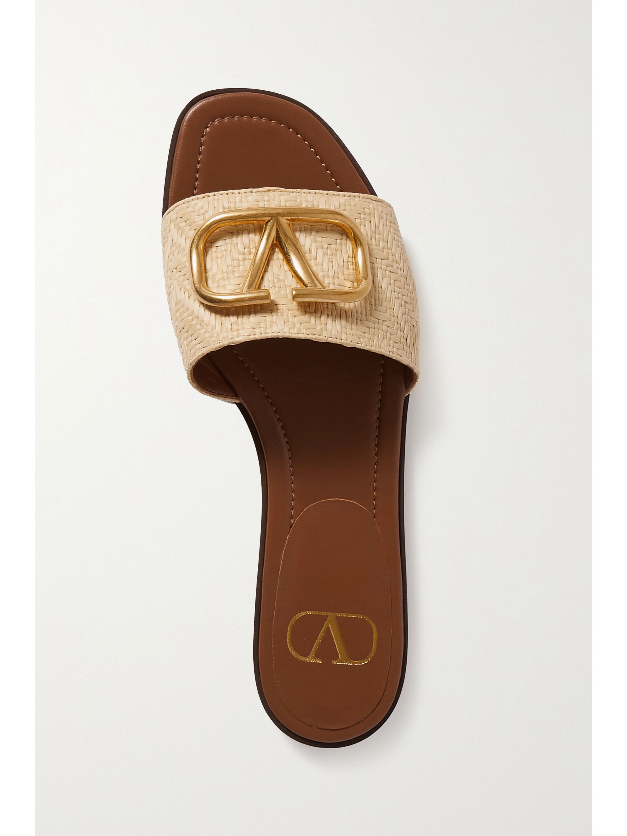 Valentino go deals logo sandals