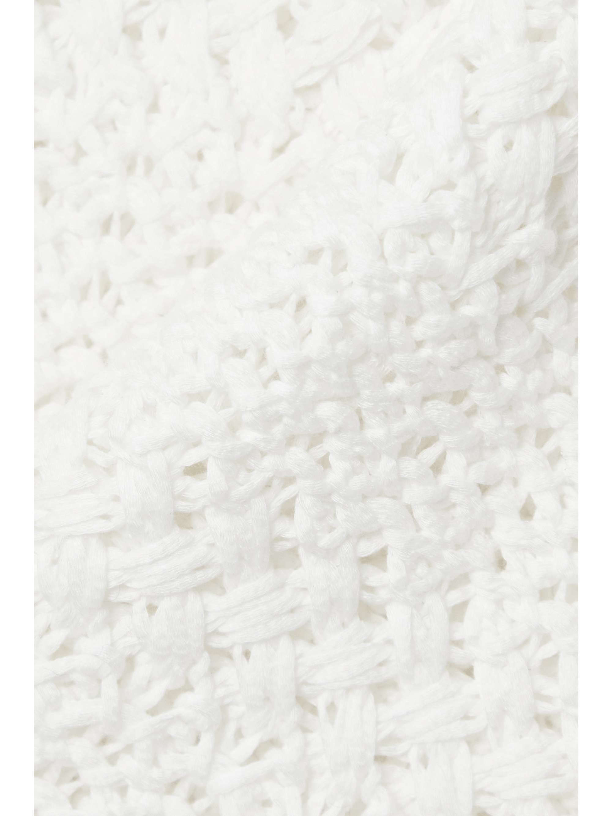 VINCE Crocheted cotton camisole