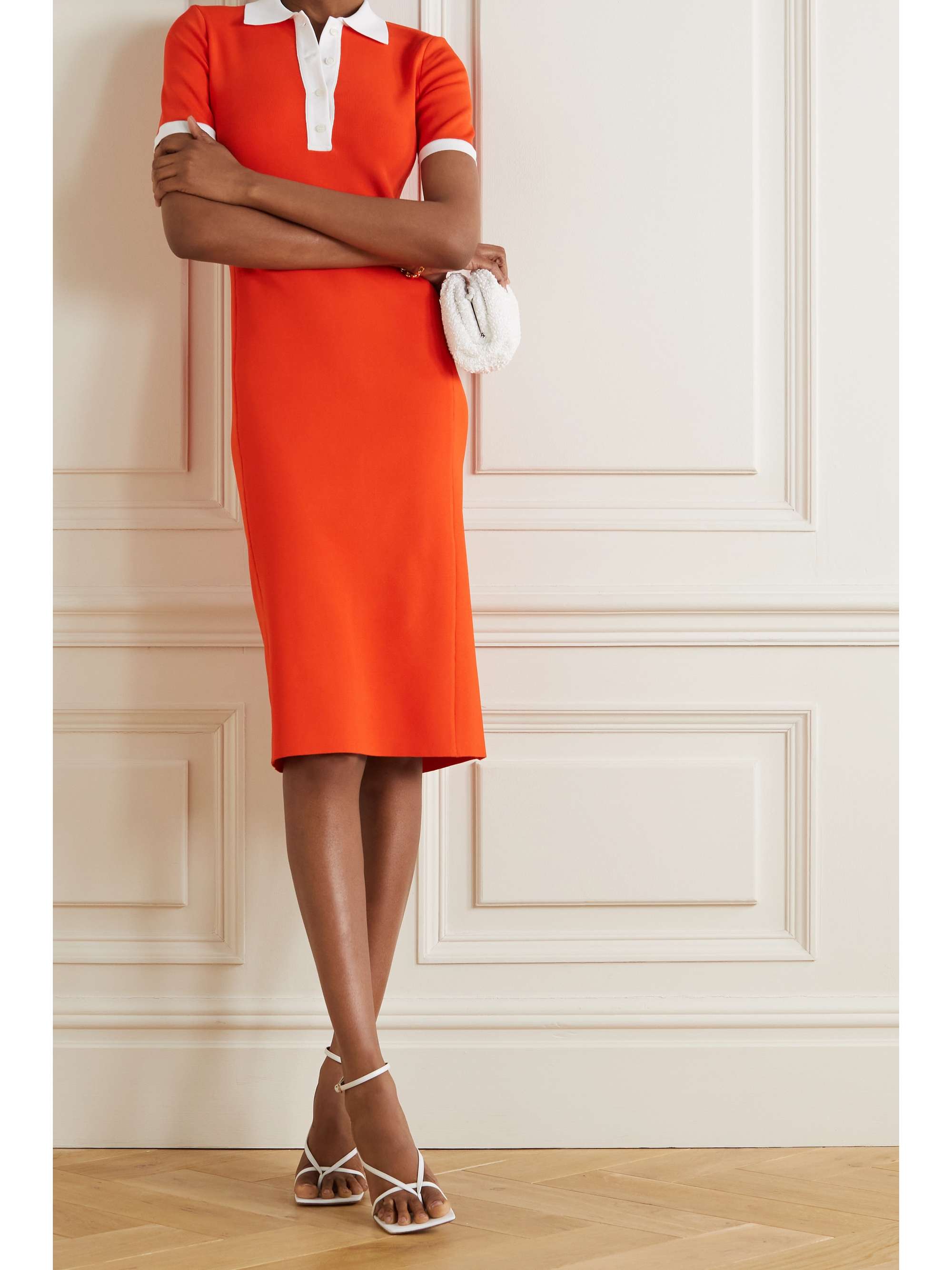 david koma red dress