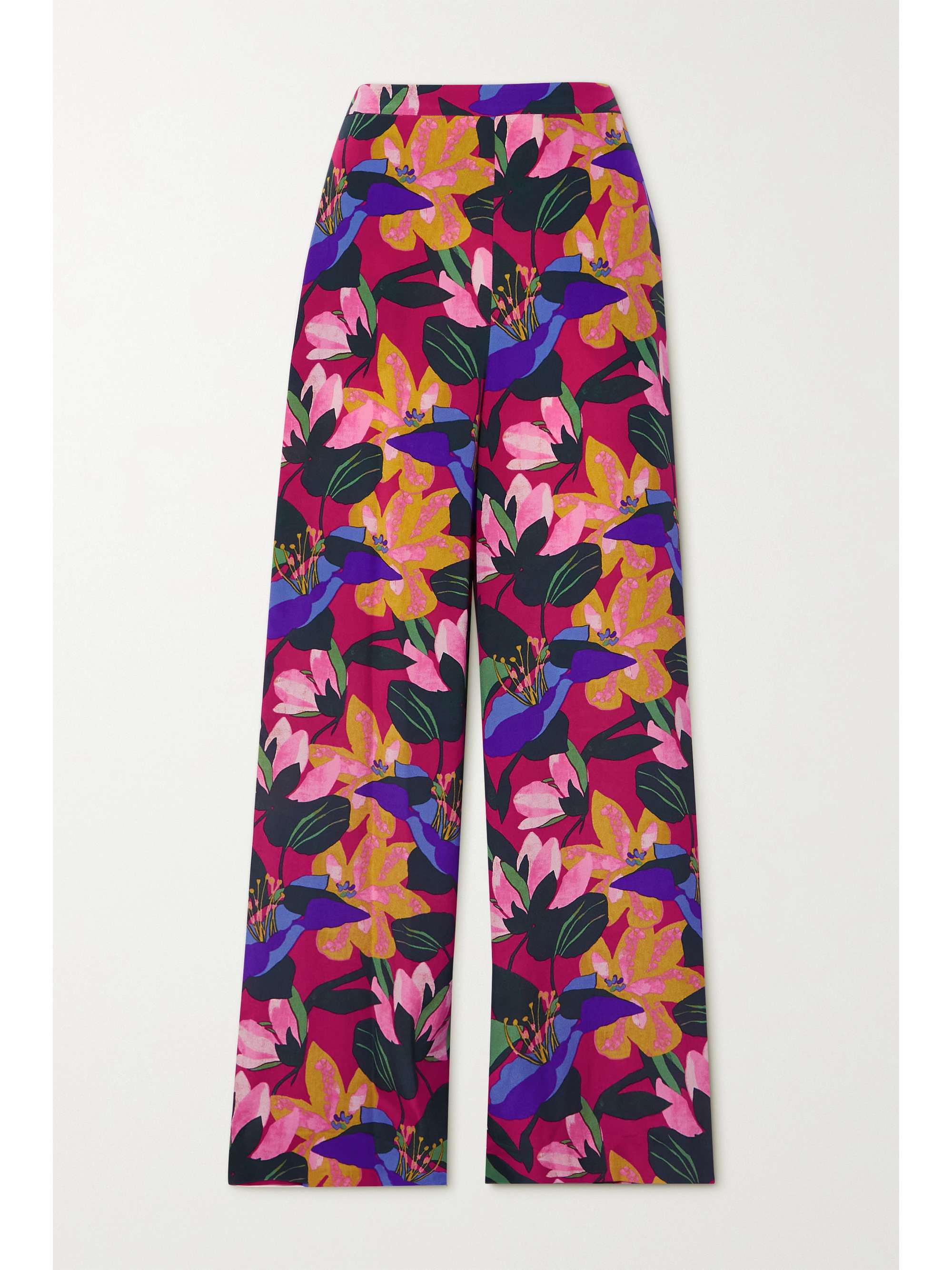 diane von furstenberg wide leg pants