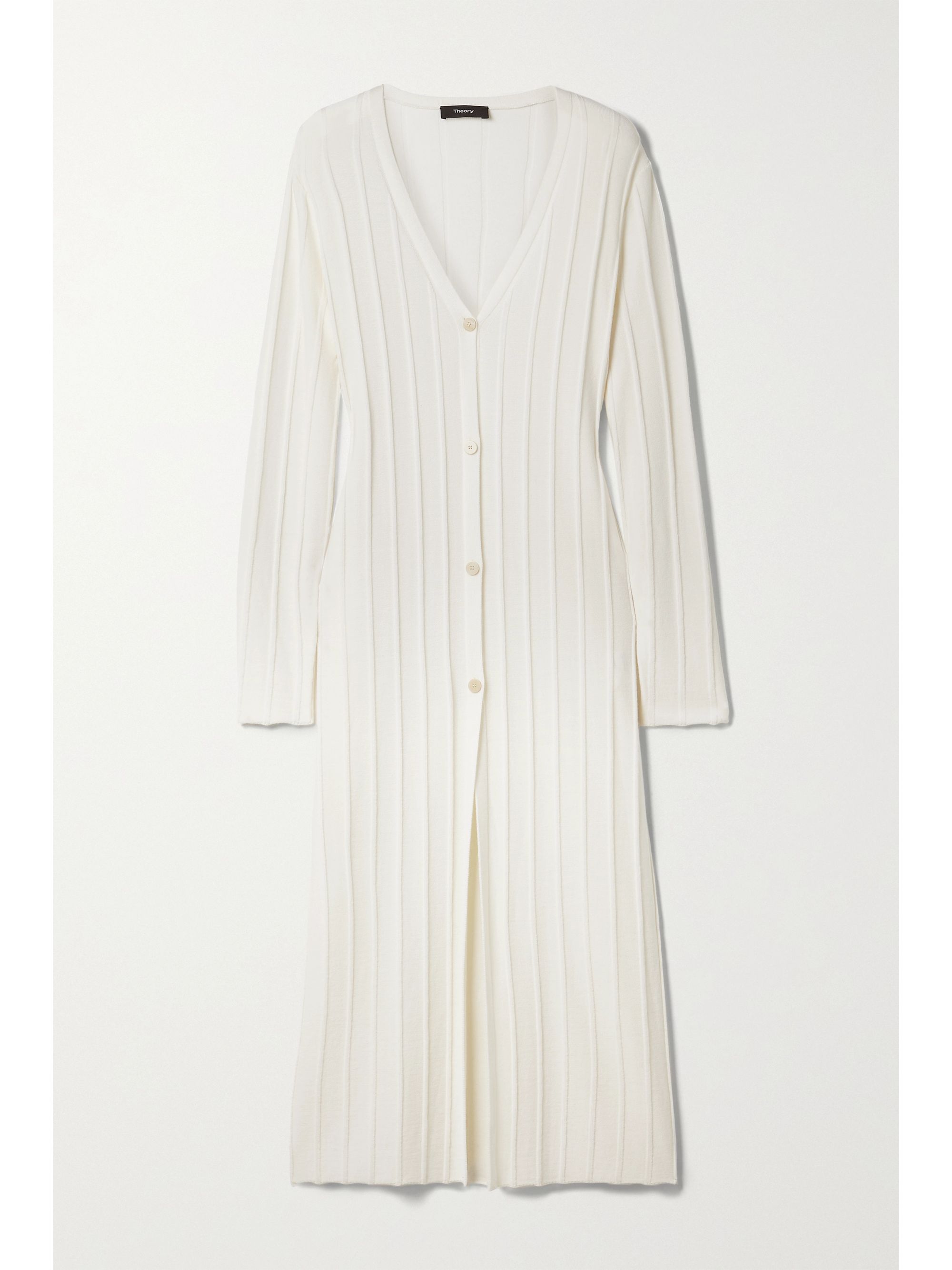 Theory ribbed cardigan Clearance