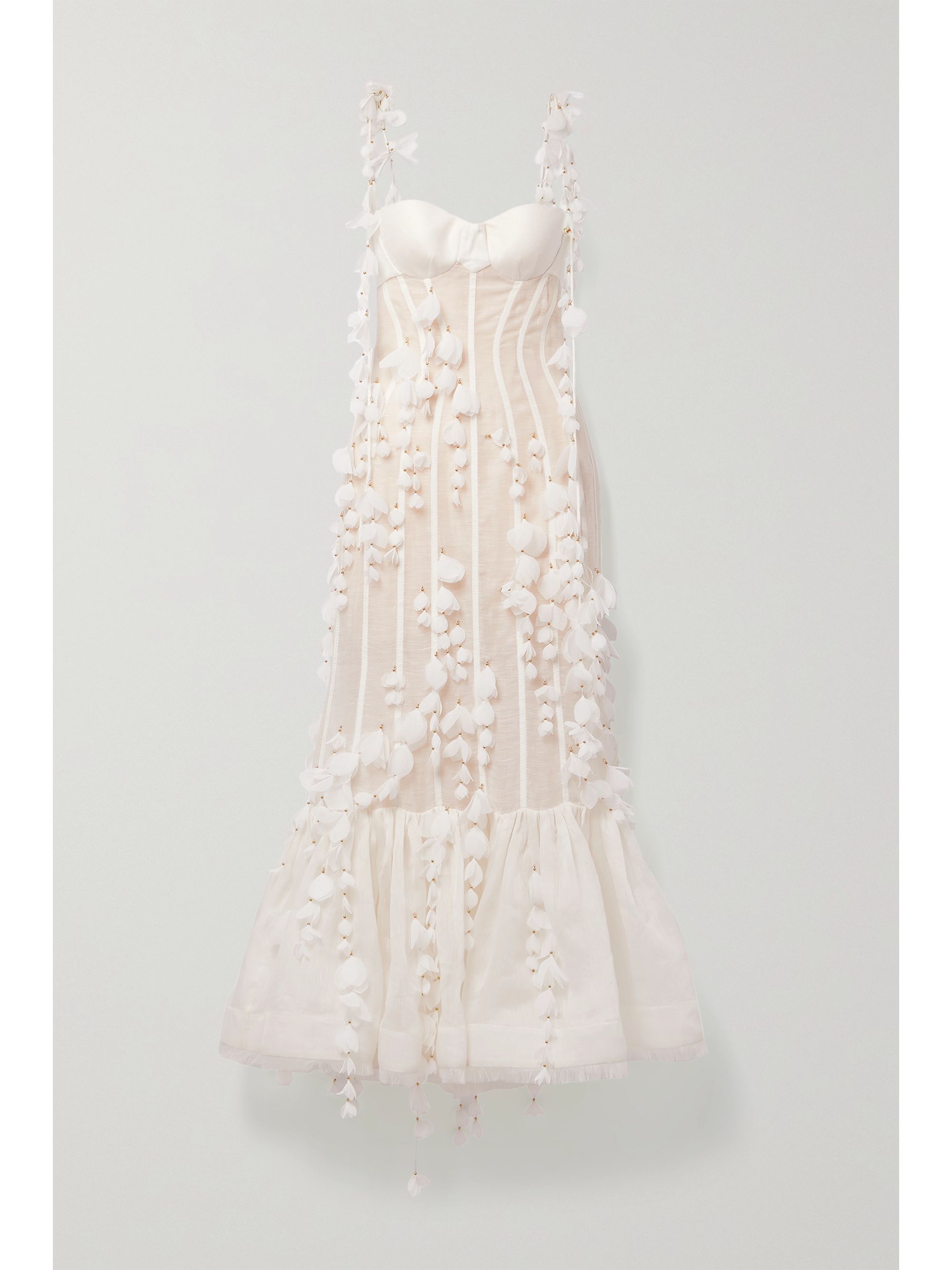 Zimmermann Printed Petal Gown White Dresses Hire atelieryuwa.ciao.jp