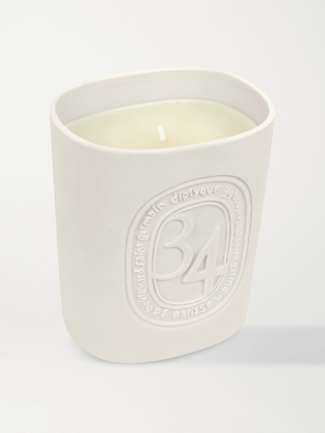 Diptyque - 34 Boulevard Saint Germain Scented Candle, 220g - Off-white