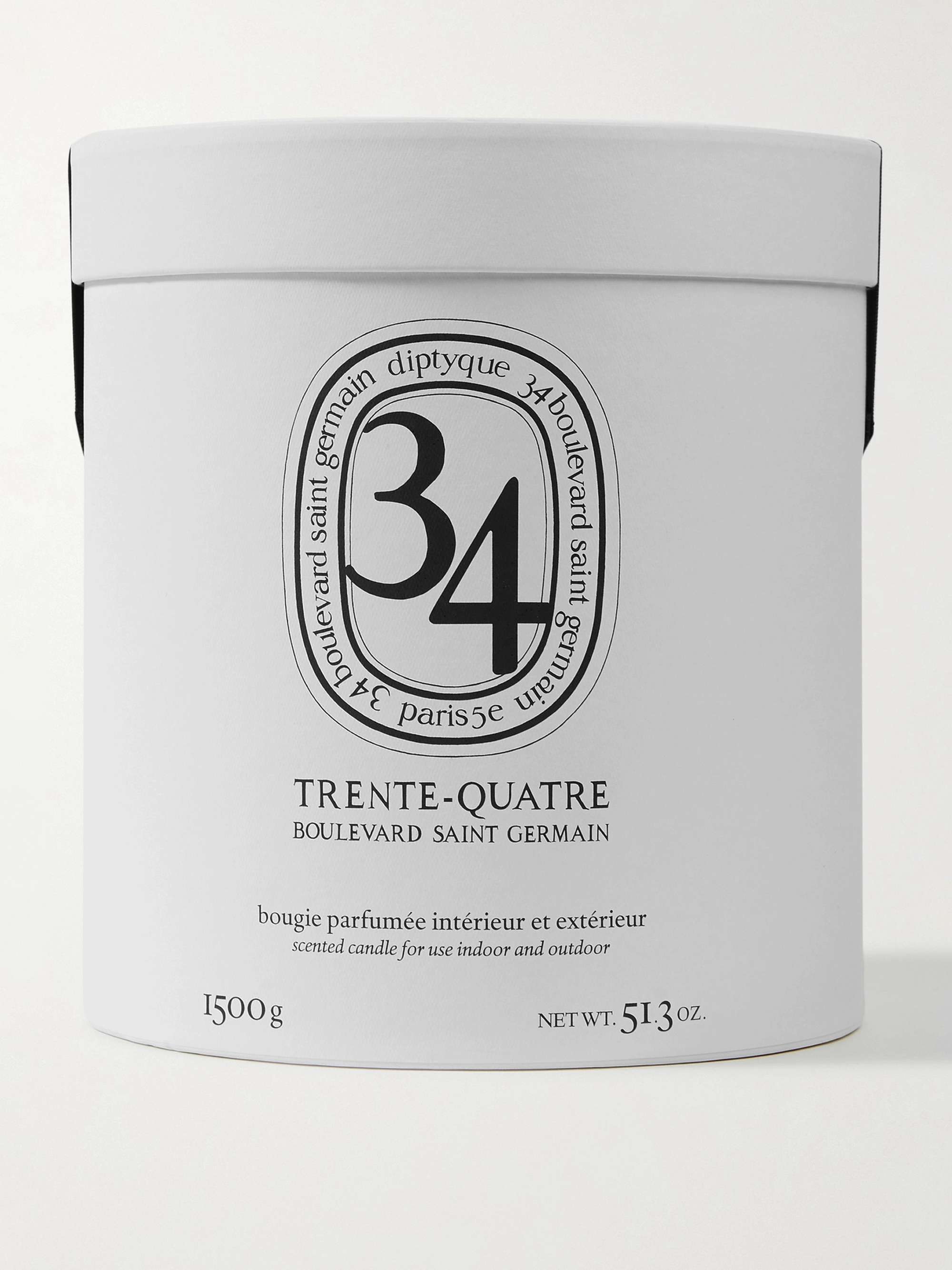 DIPTYQUE 34 Boulevard Saint Germain scented candle, 600g