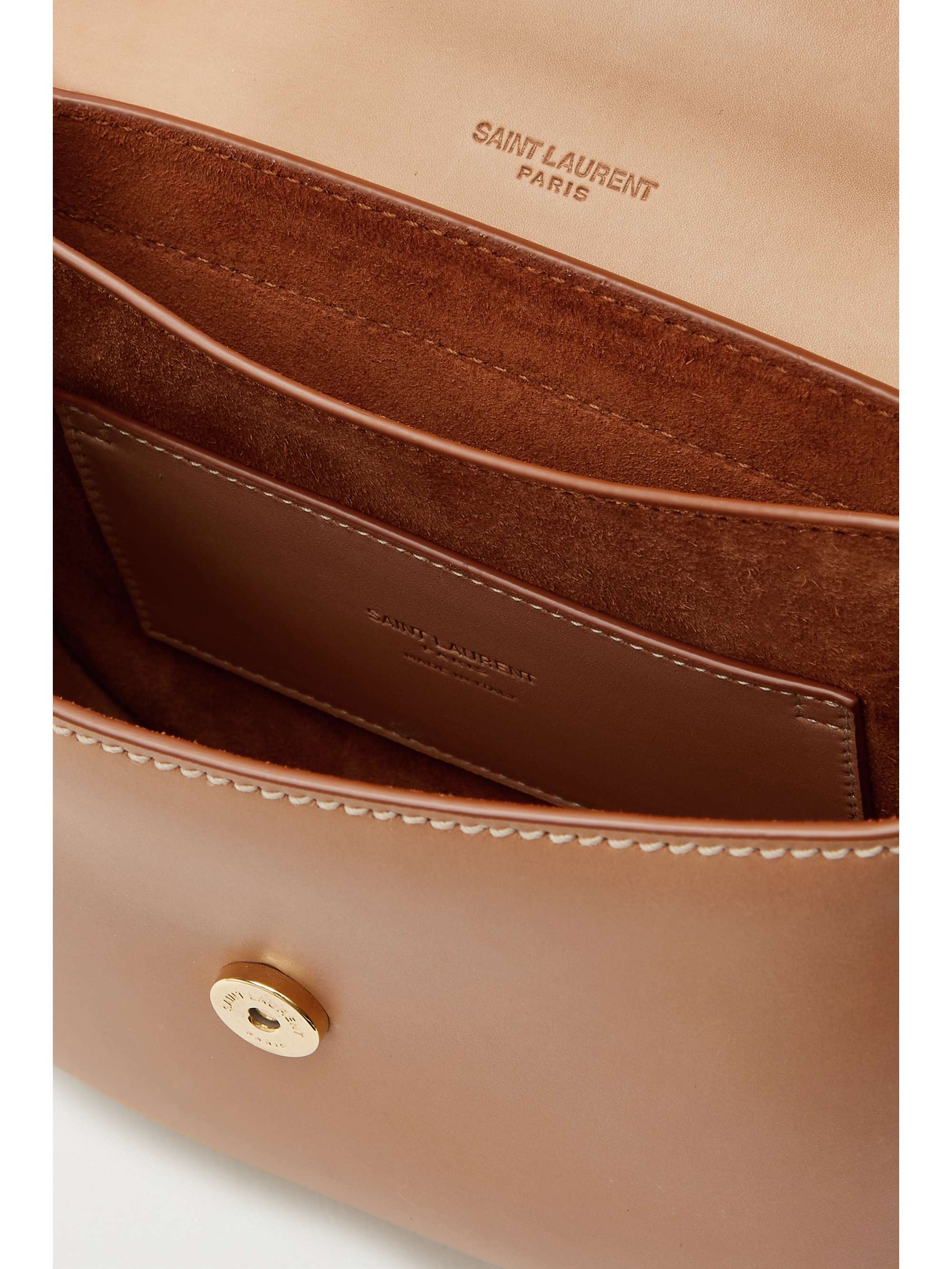 SAINT LAURENT Kaia small leather shoulder bag NETAPORTER