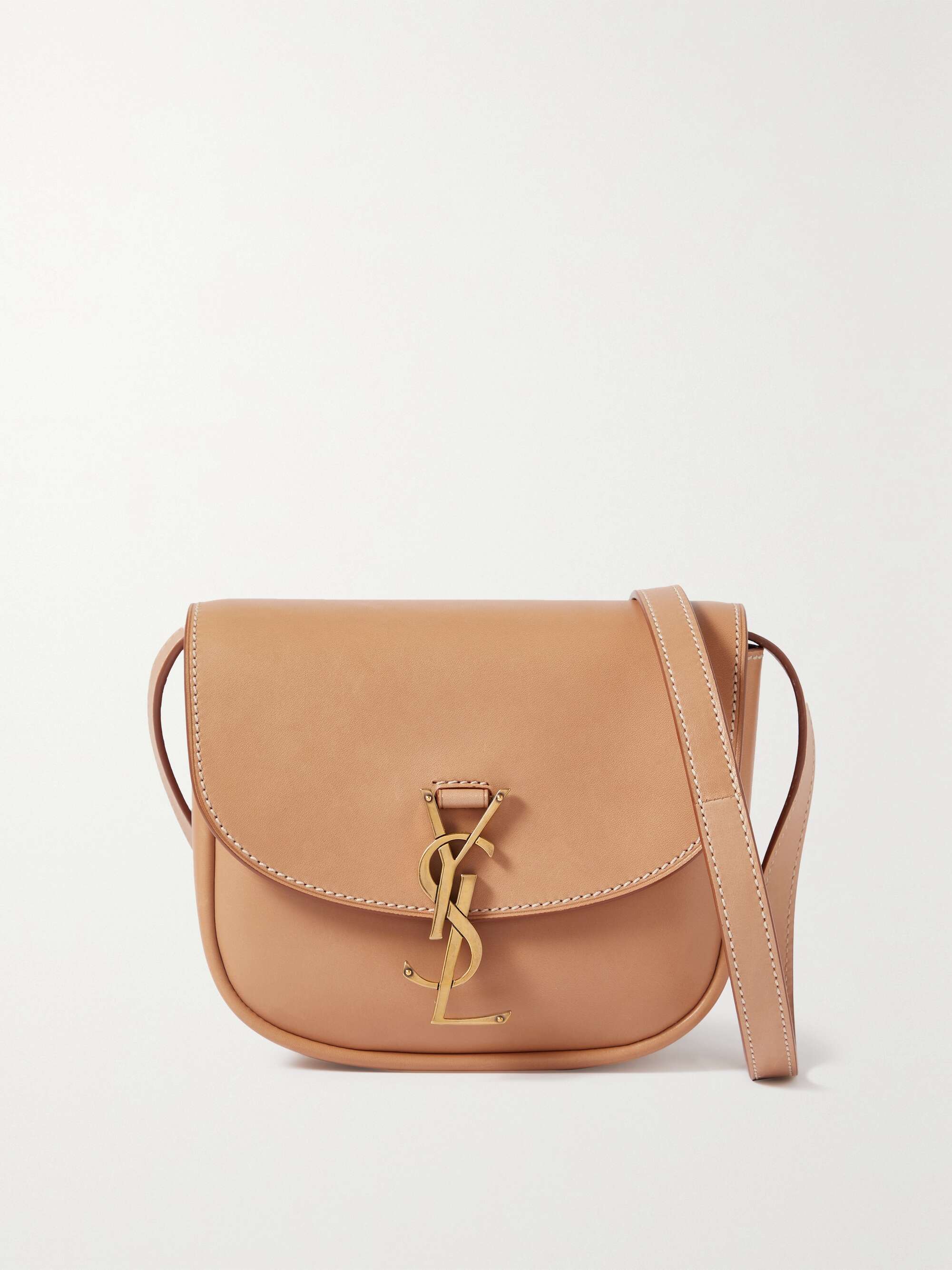 KAIA SMALL SATCHEL IN SMOOTH LEATHER High